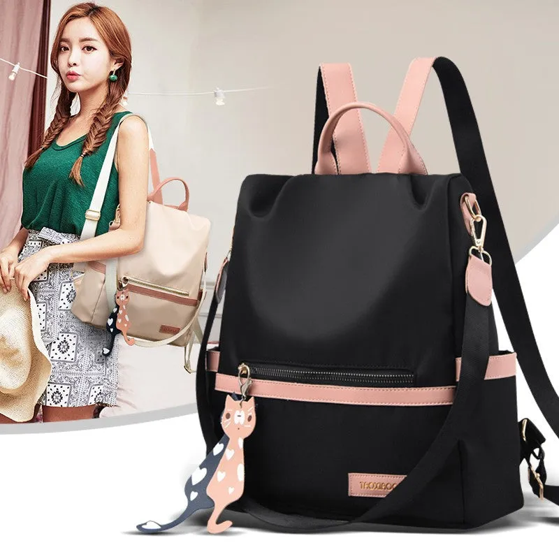 2025 New Korean Oxford Cloth Backpack for Women