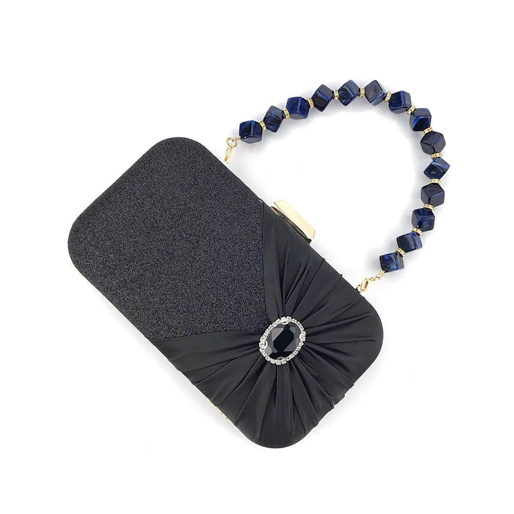 4088M Women's Purses Handbags Envelope Clutch Bags Agate Sparkly Wedding Evening Bag