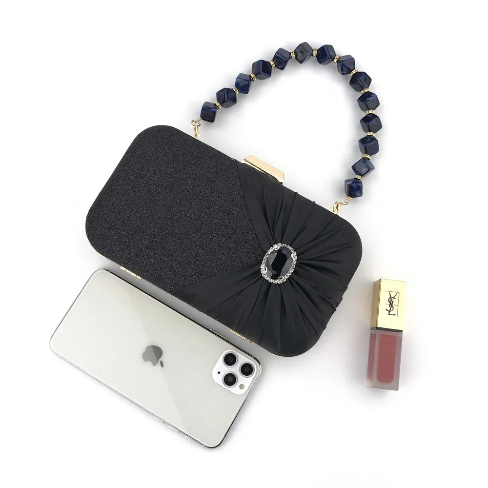 4088M Women's Purses Handbags Envelope Clutch Bags Agate Sparkly Wedding Evening Bag
