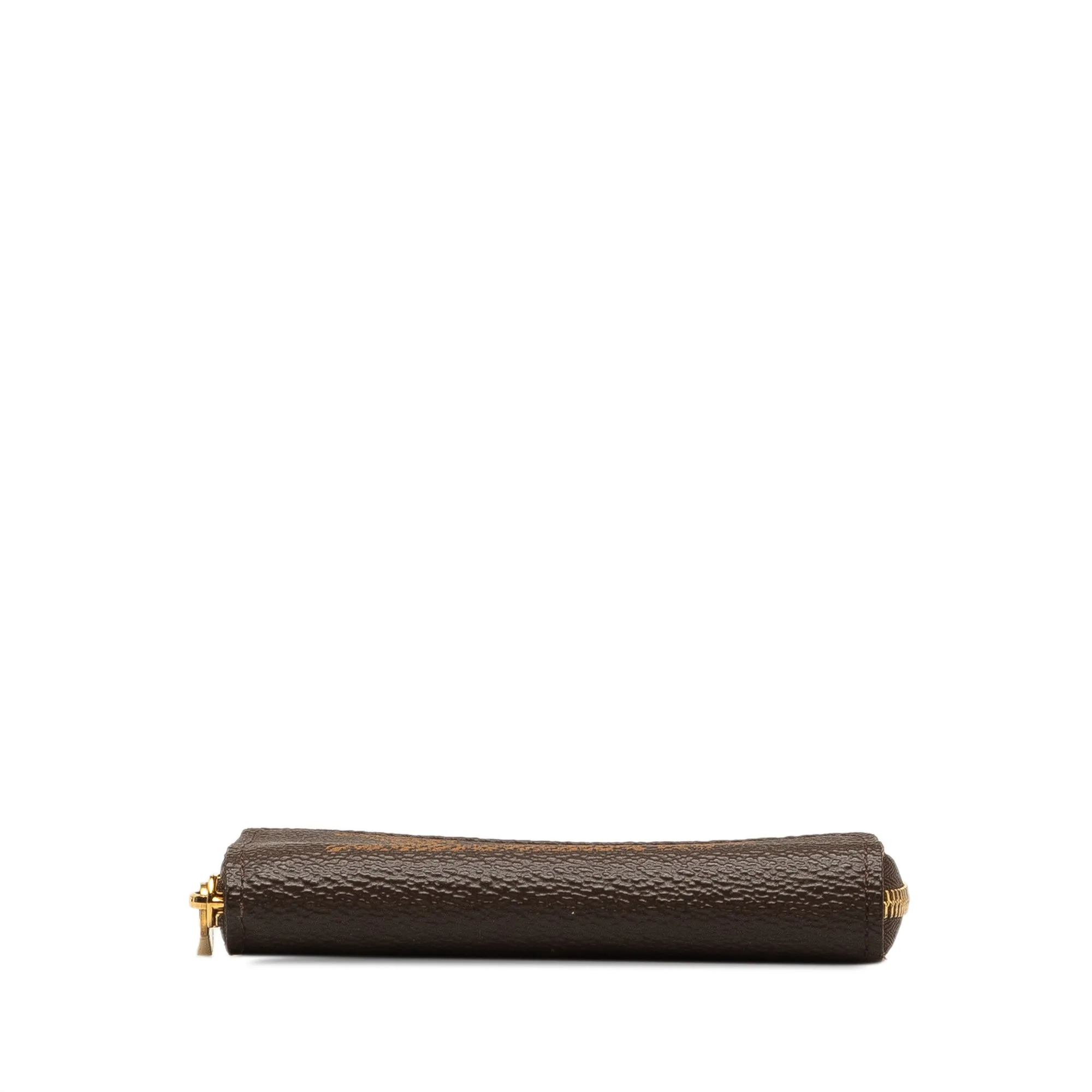 Brown Louis Vuitton Monogram Giant Reverse Zippy Coin Pouch