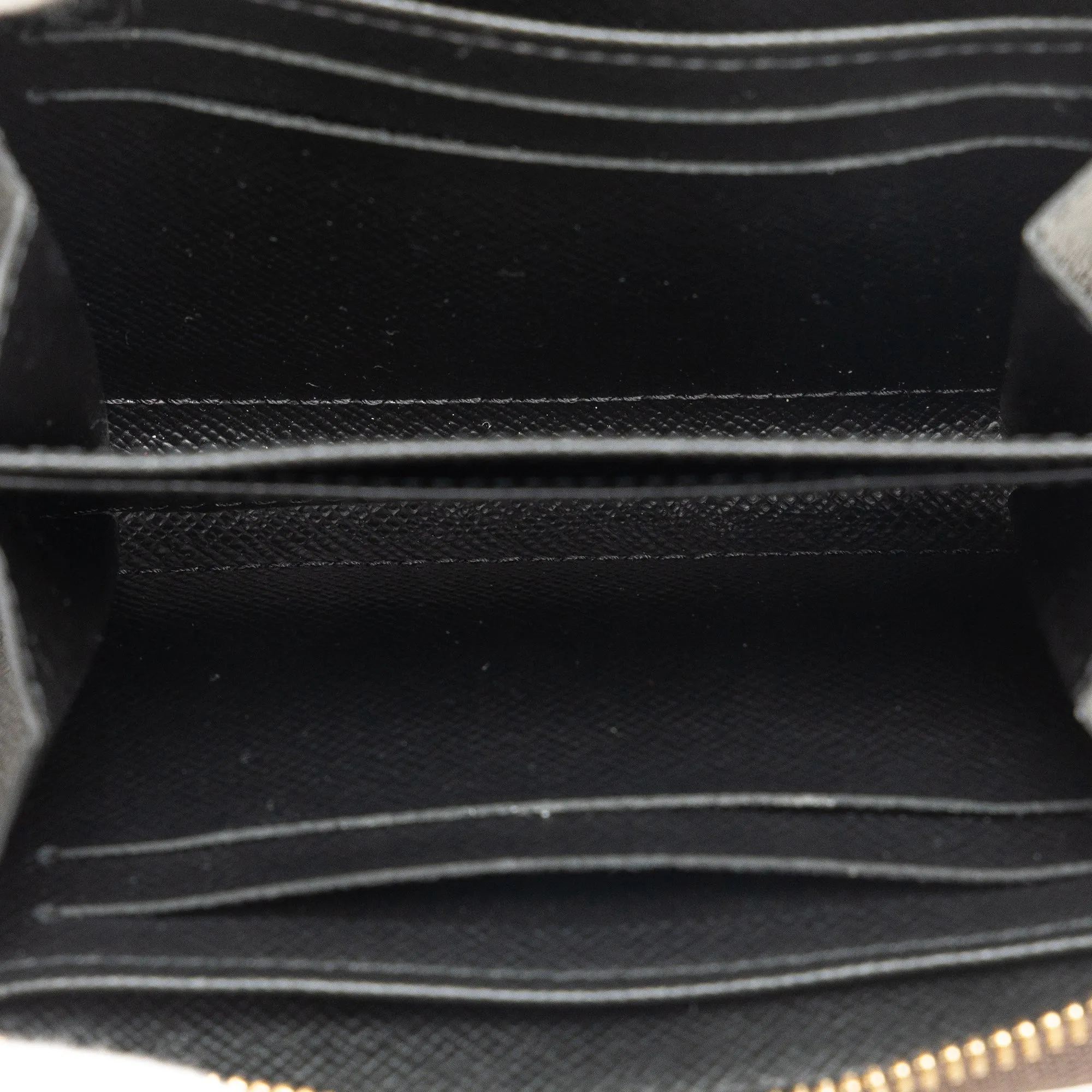 Brown Louis Vuitton Monogram Giant Reverse Zippy Coin Pouch