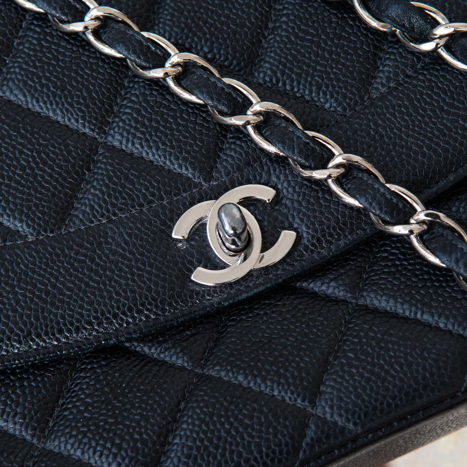 Chanel Black Large Diana Bag