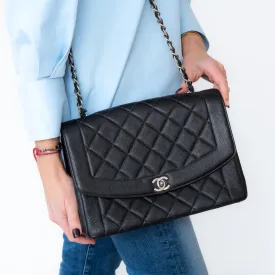 Chanel Black Large Diana Bag