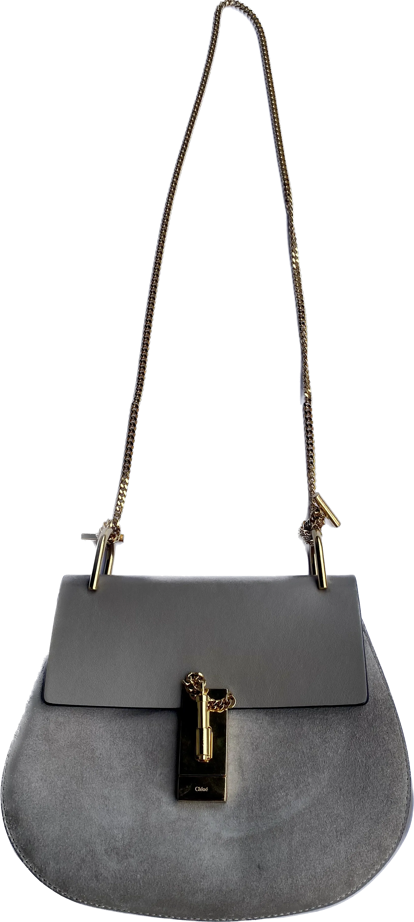 Chloé Taupe Drew Medium Bag