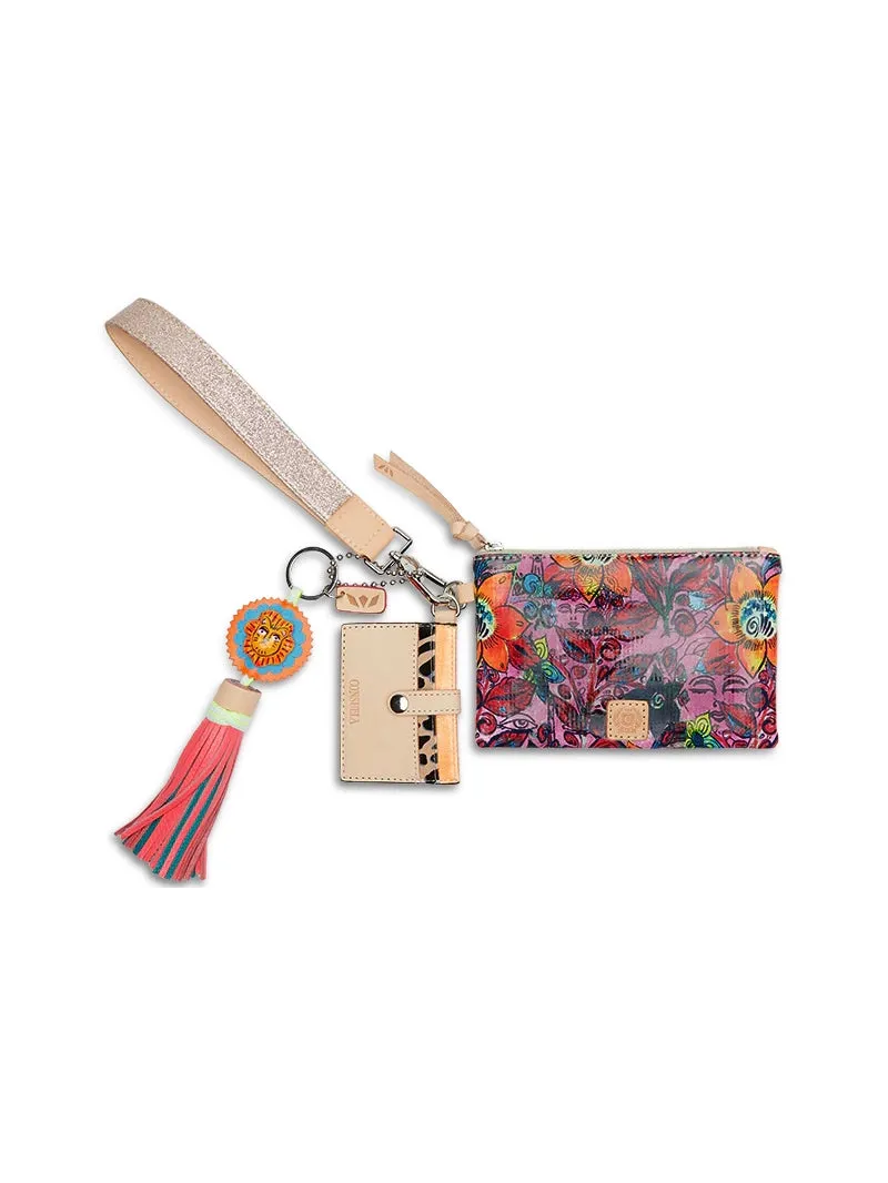 Consuela Combi Wristlet: Kelly