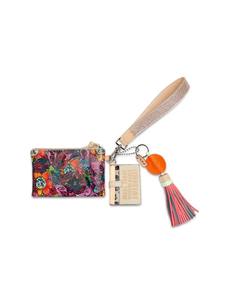 Consuela Combi Wristlet: Kelly