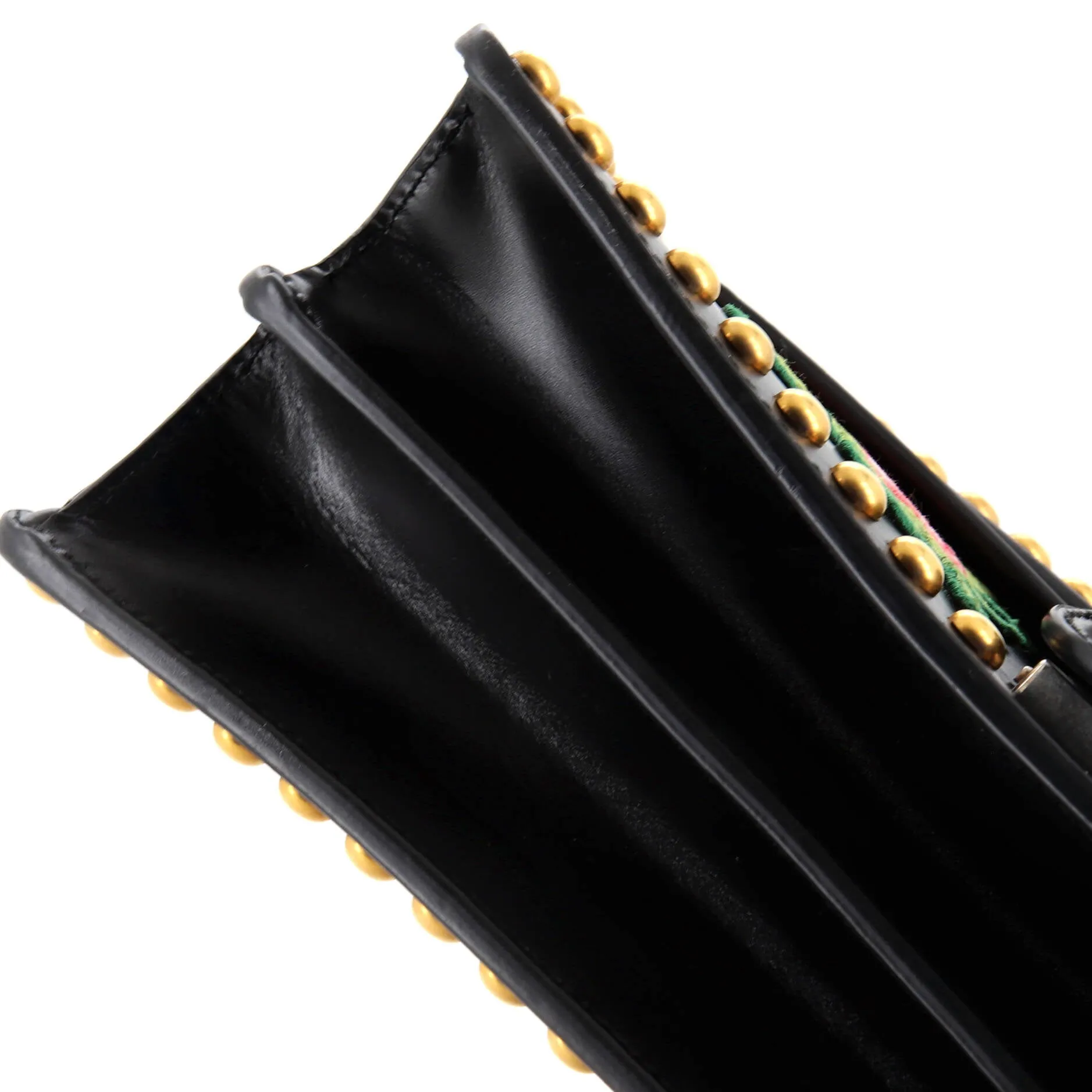 Dionysus Bag Embroidered Studded Leather Small
