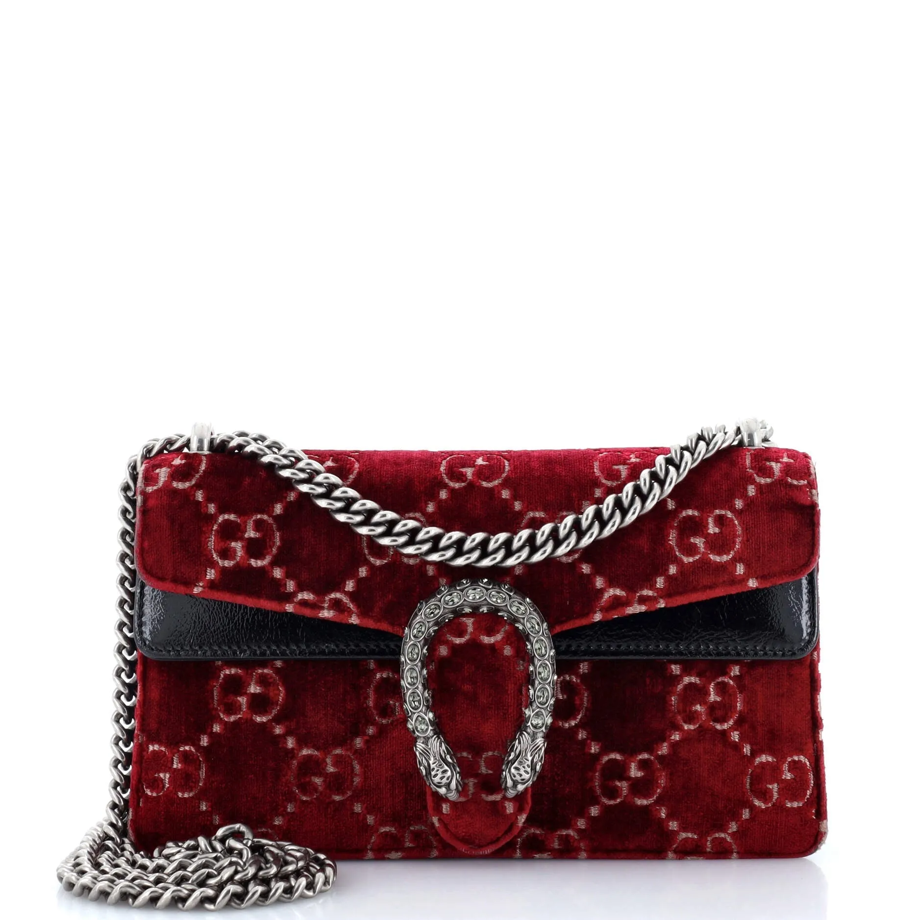 Dionysus Bag GG Velvet Mini