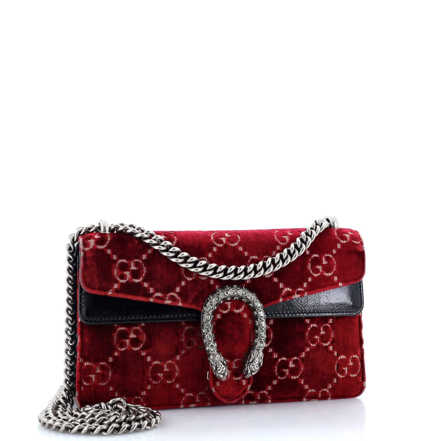 Dionysus Bag GG Velvet Mini