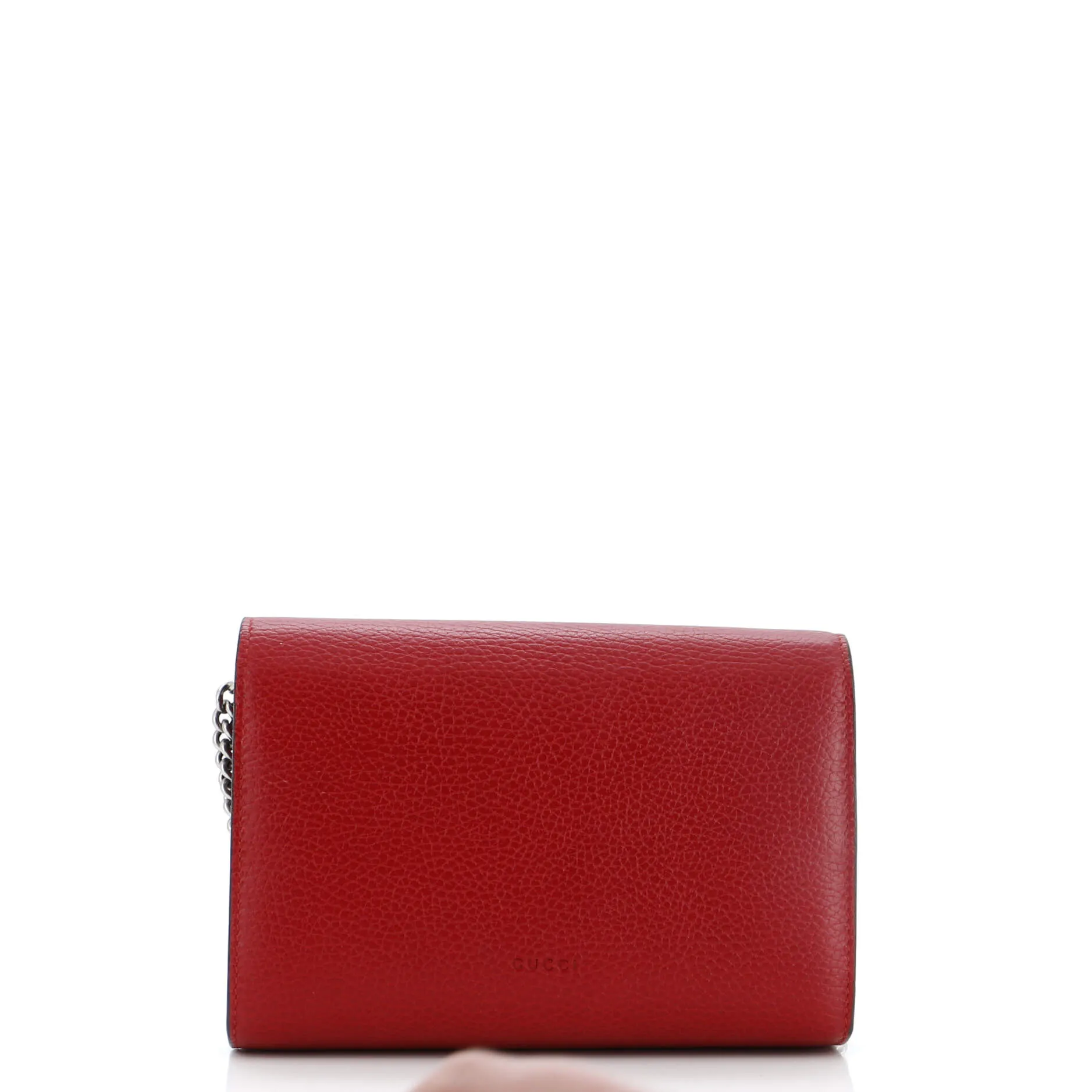 Dionysus Chain Wallet Leather with Embellished Detail Small