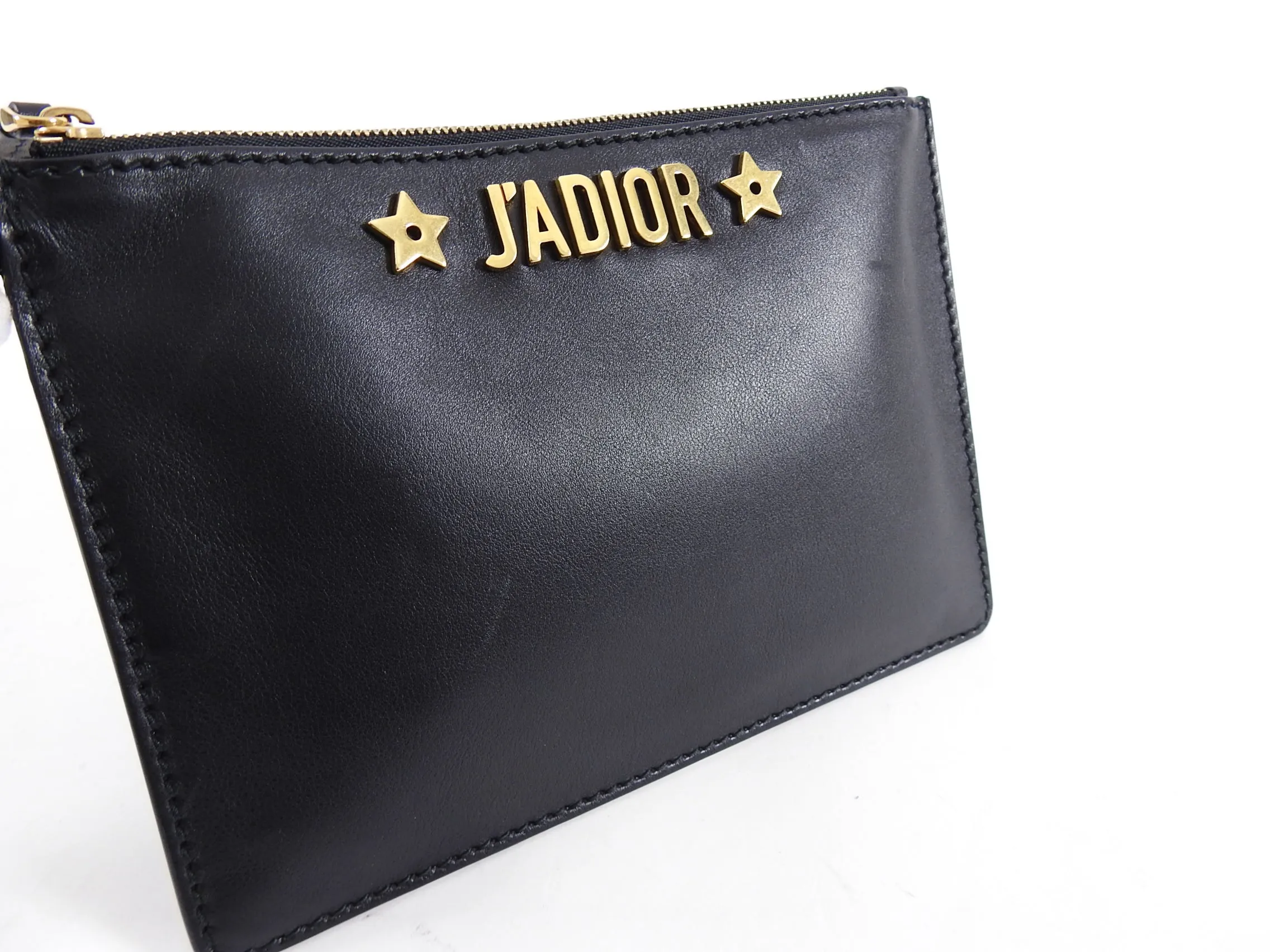 Dior J'adior Small Zippered Wristlet Pouch Bag