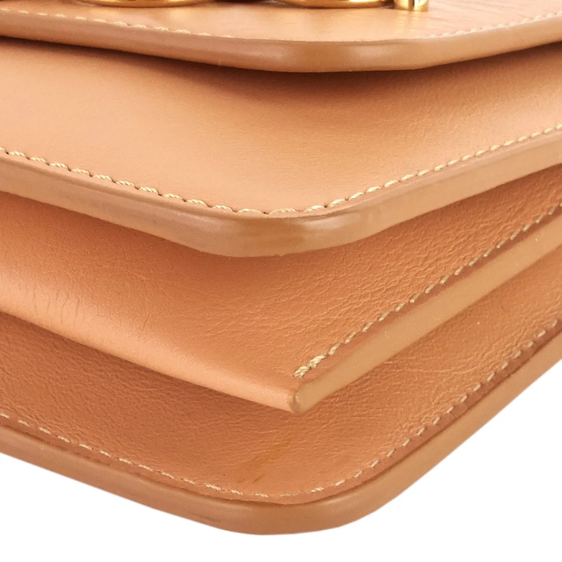 Drew Bijou Smooth Calfskin Clutch Bag