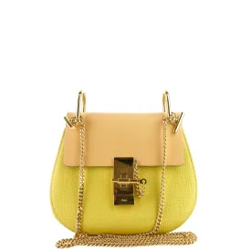 Drew Mini Bi-Colour Leather Bag