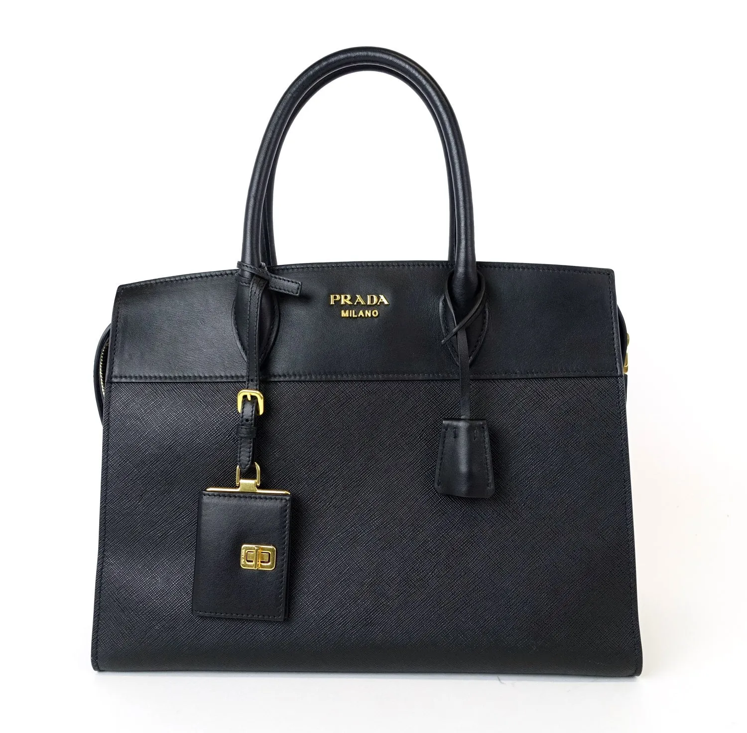 Esplanade Saffiano Leather Tote Bag