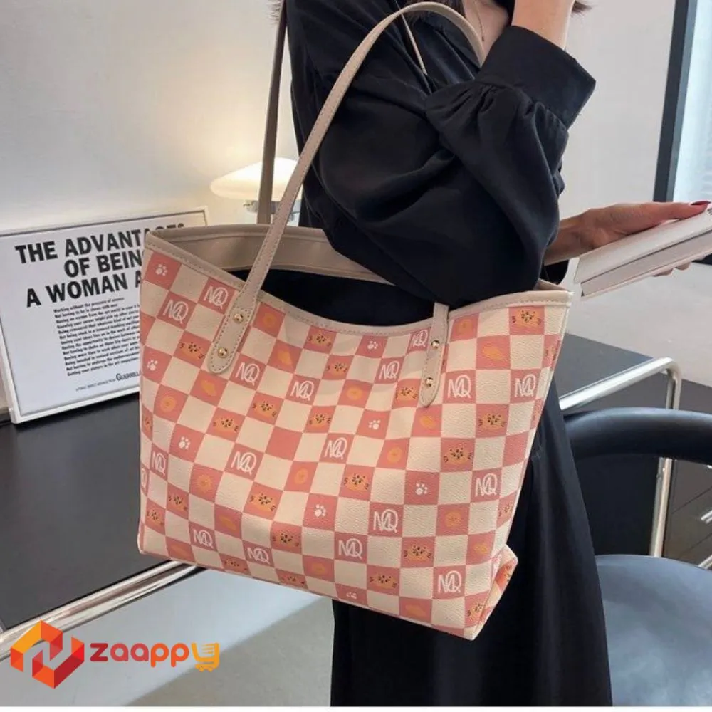 Fashionable Large Capacity Printed MQ Shoulder Bag For Women