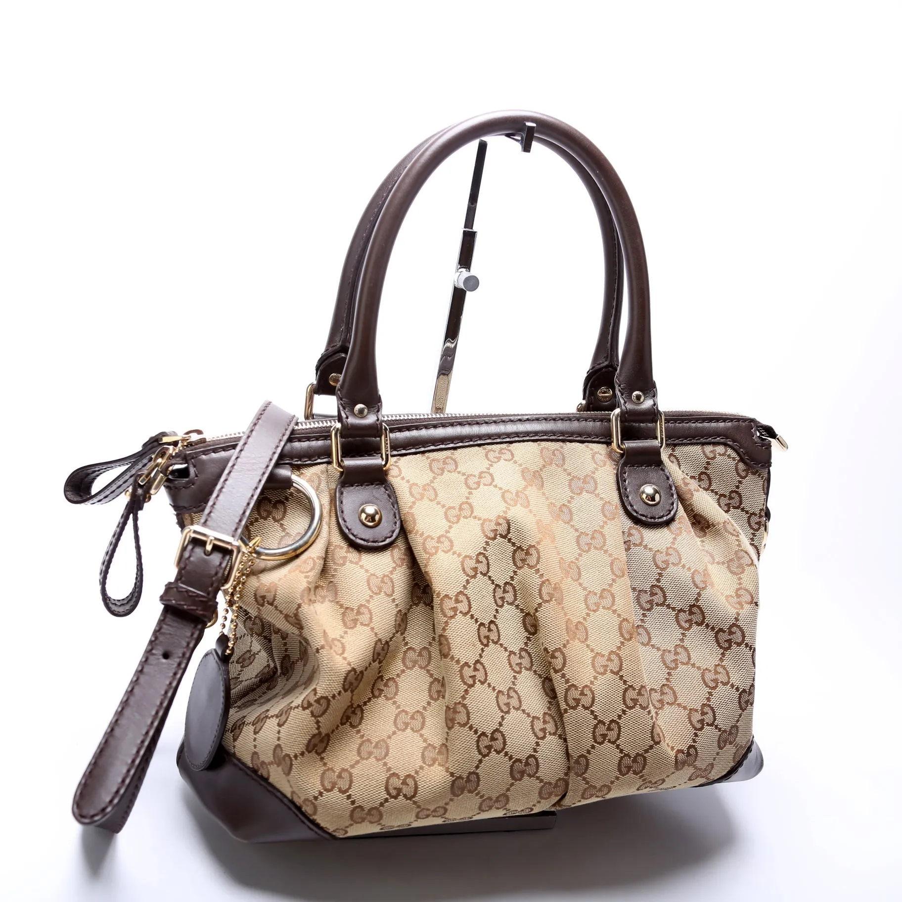 Gucci Canvas Sukey Satchel 247902