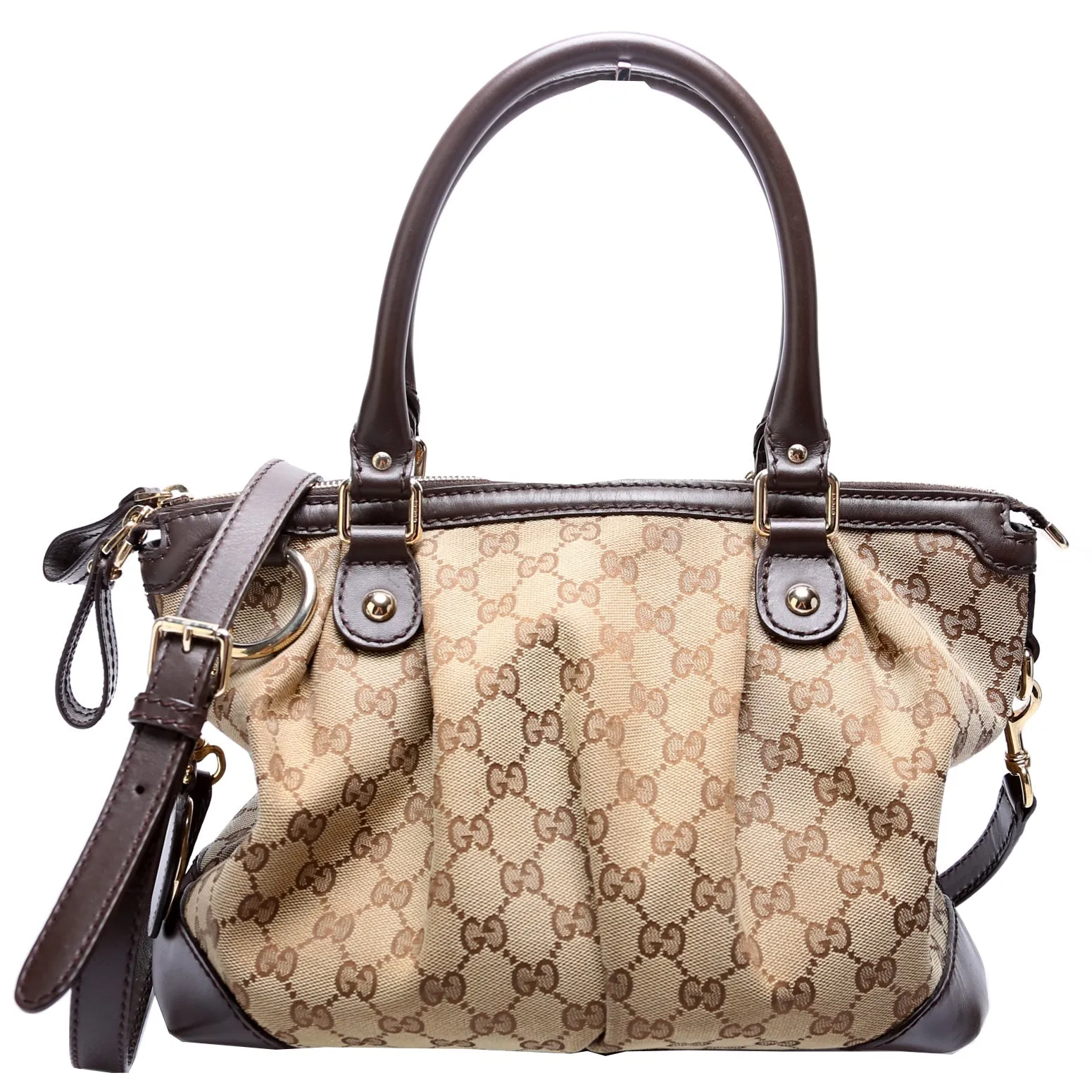Gucci Canvas Sukey Satchel 247902