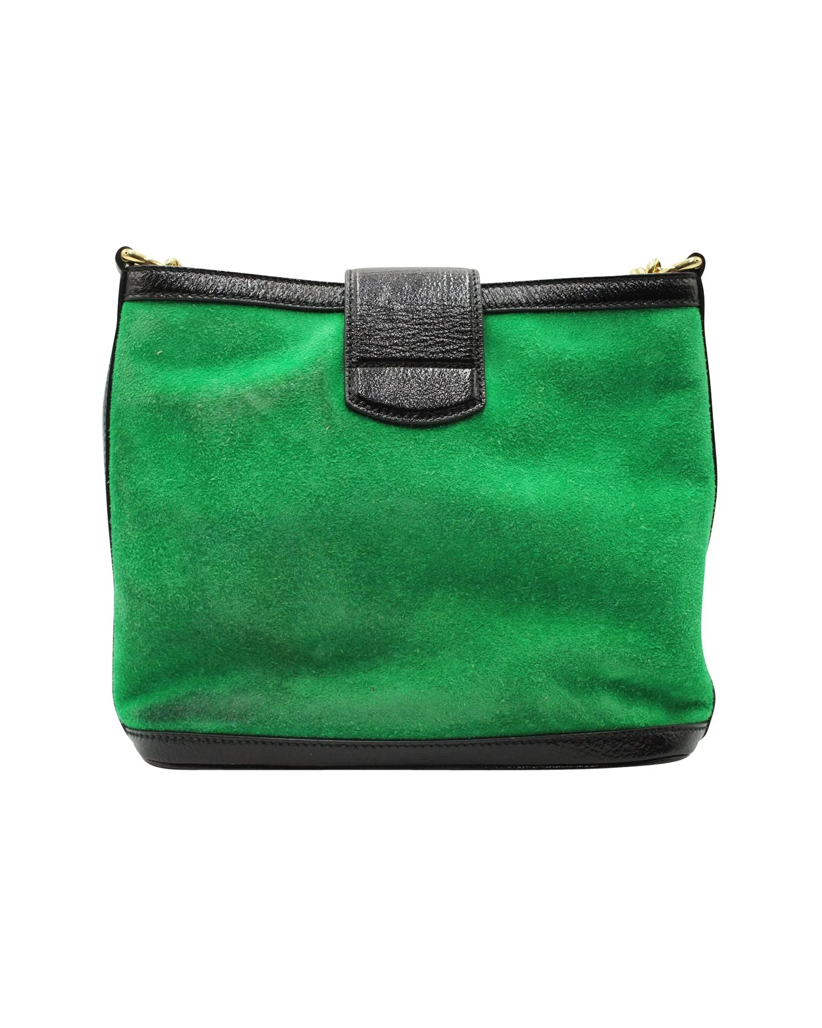 Gucci Dionysus Bucket Bag in Green Suede