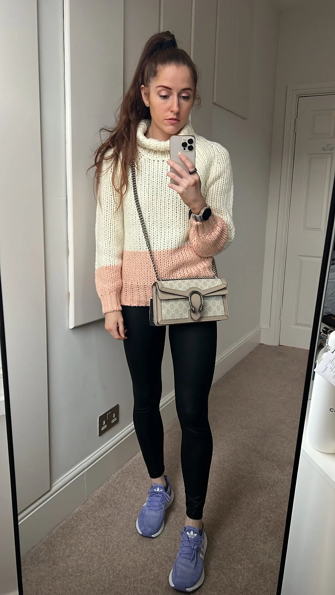 Gucci Dionysus GG Small Shoulder Bag in White and Beige Canvas (RRP £2,130)