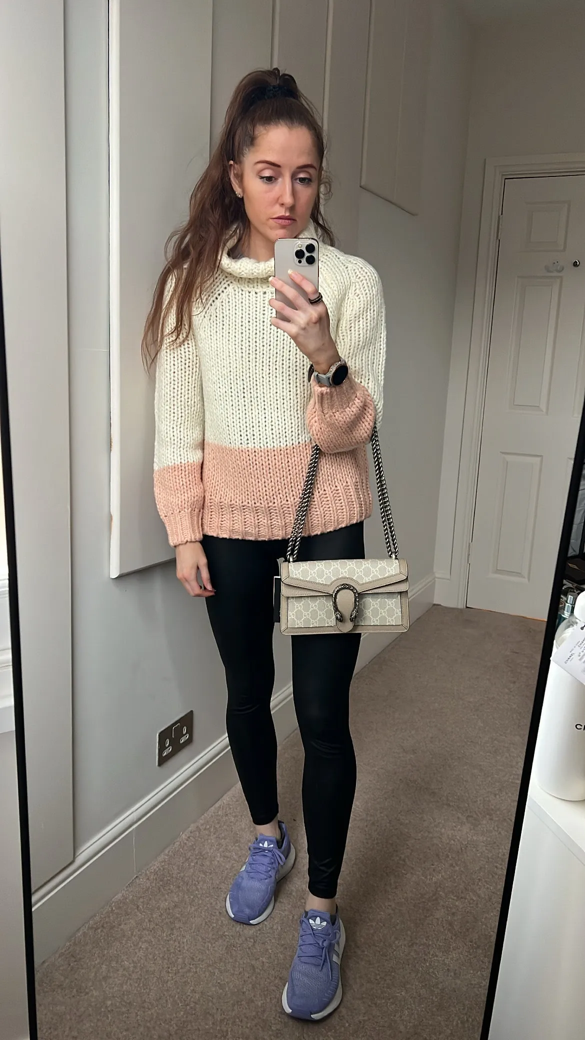Gucci Dionysus GG Small Shoulder Bag in White and Beige Canvas (RRP £2,130)