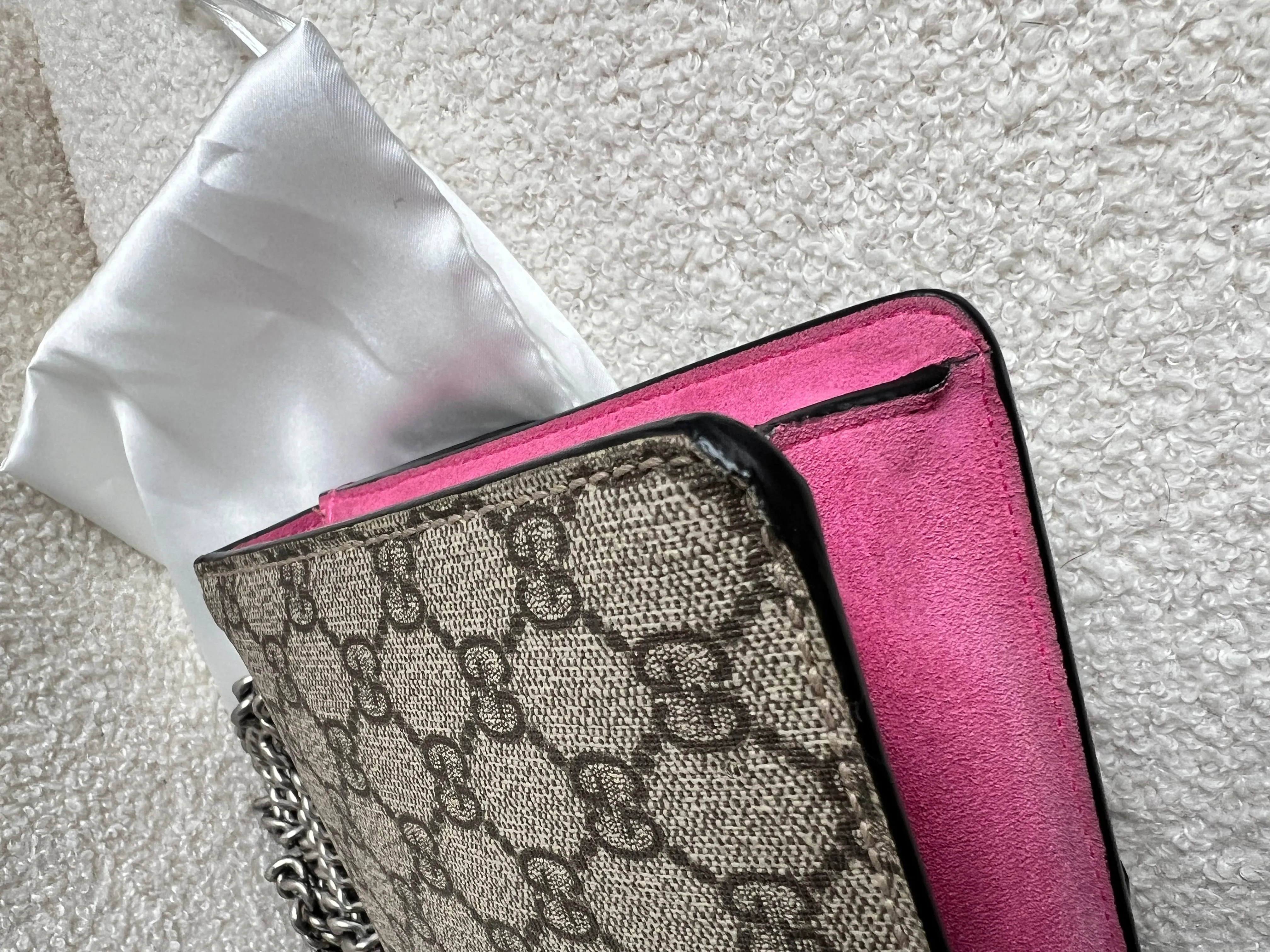 Gucci Dionysus GG Supreme Mini Shoulder Bag (RRP £1,700)