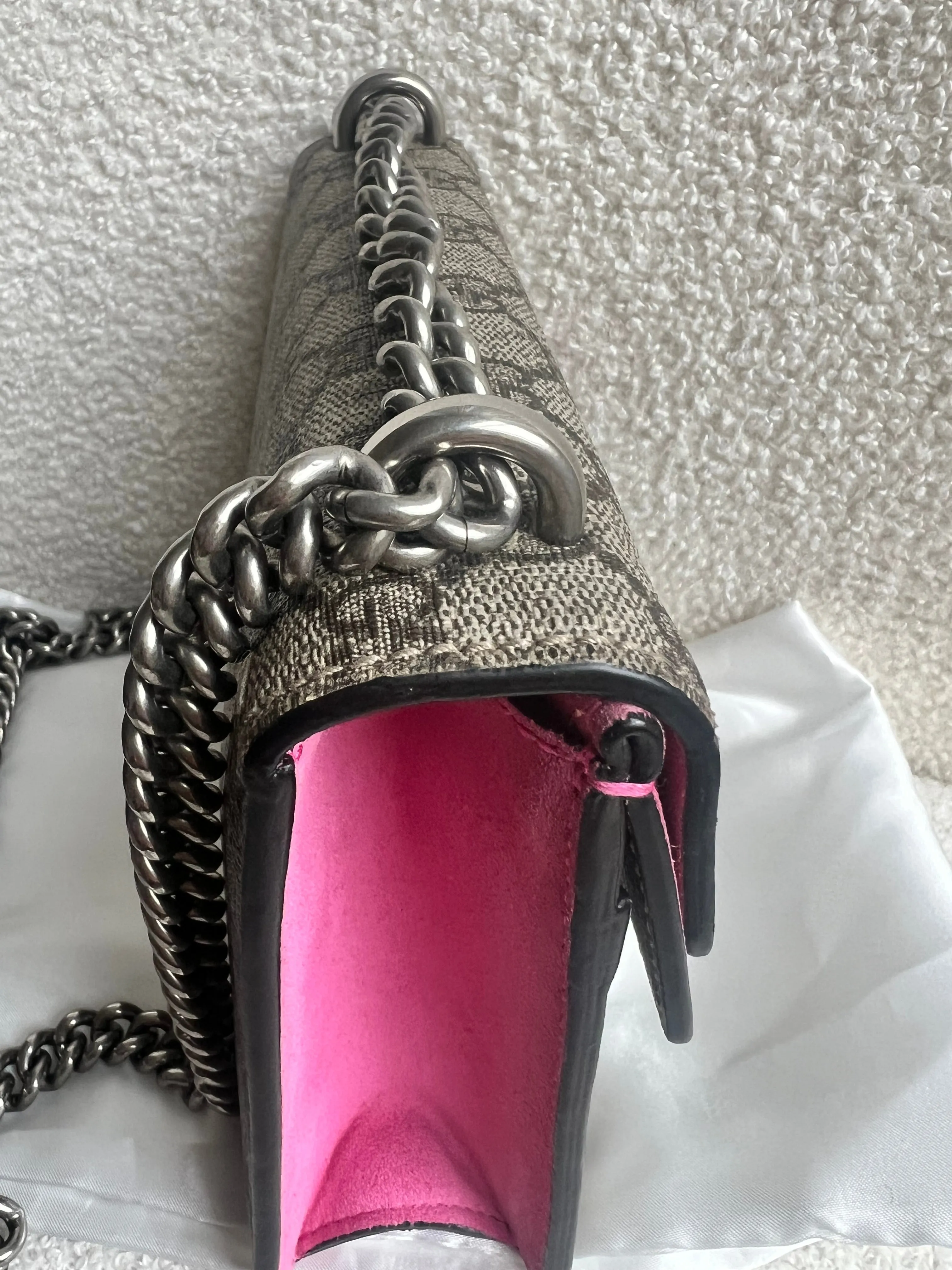 Gucci Dionysus GG Supreme Mini Shoulder Bag (RRP £1,700)