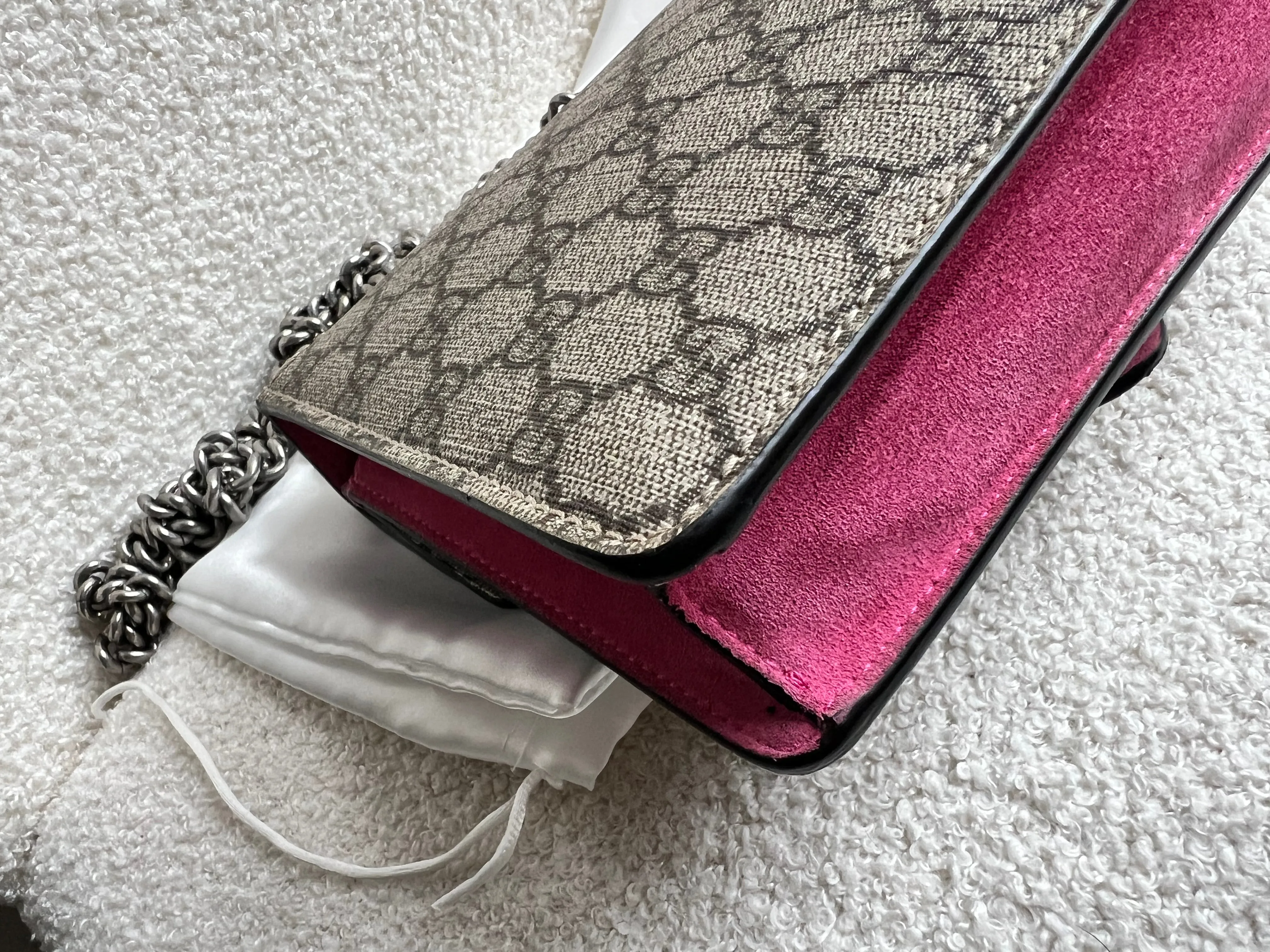 Gucci Dionysus GG Supreme Mini Shoulder Bag (RRP £1,700)