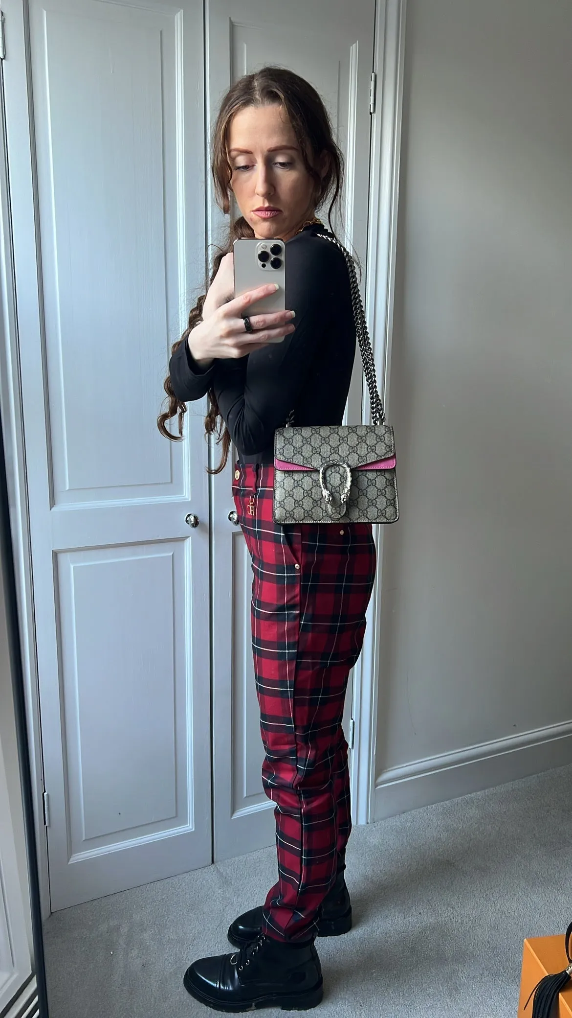 Gucci Dionysus GG Supreme Mini Shoulder Bag (RRP £1,700)