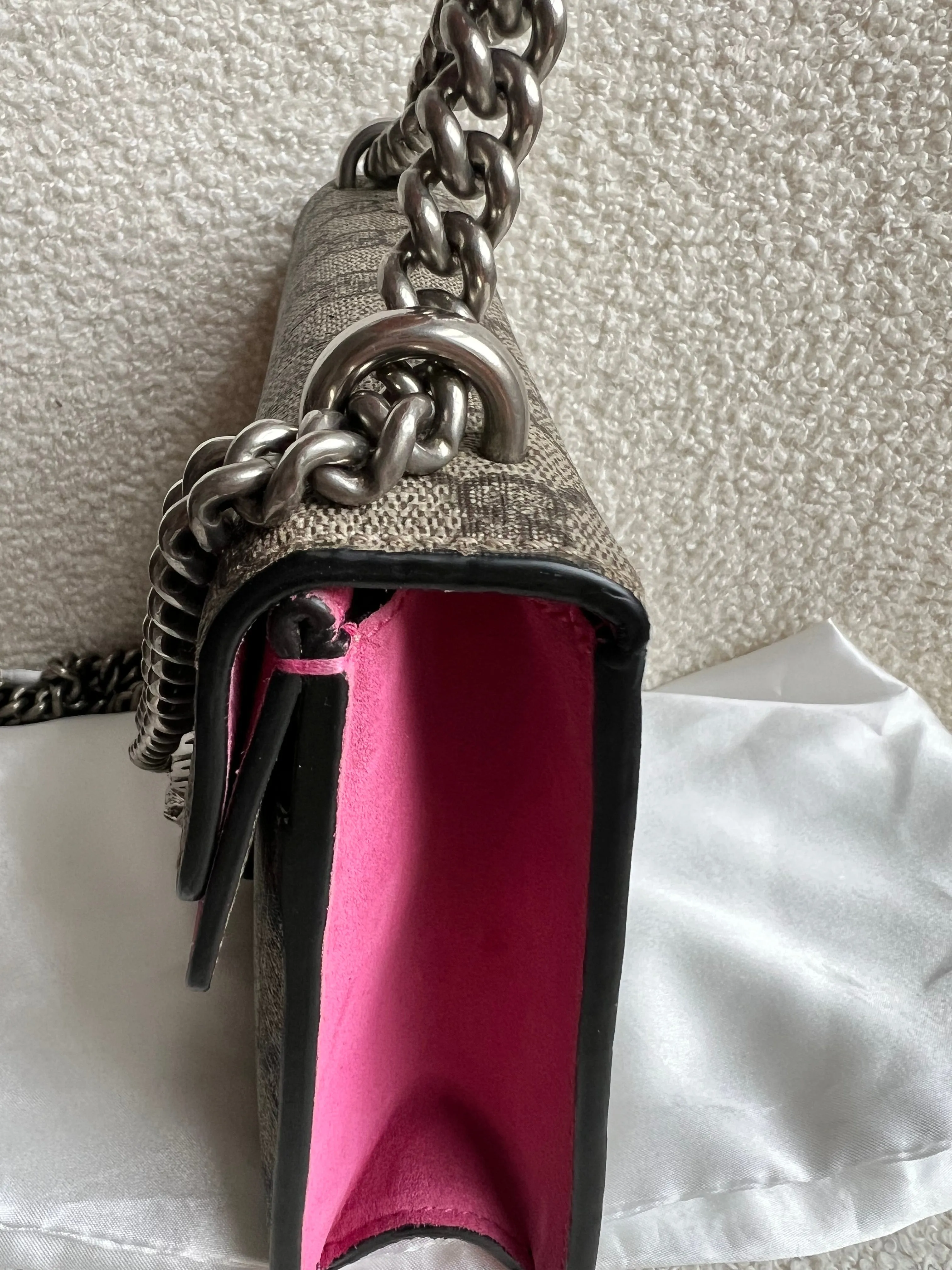 Gucci Dionysus GG Supreme Mini Shoulder Bag (RRP £1,700)