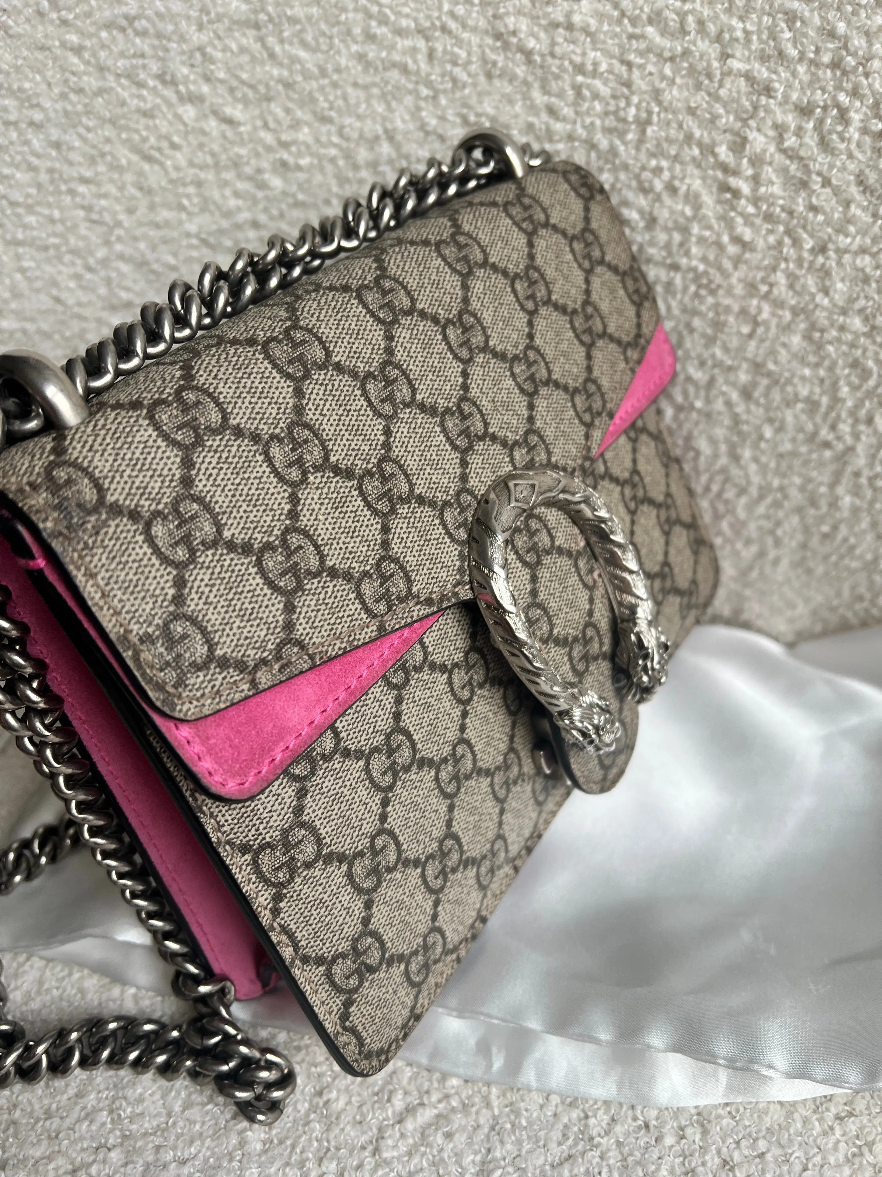 Gucci Dionysus GG Supreme Mini Shoulder Bag (RRP £1,700)