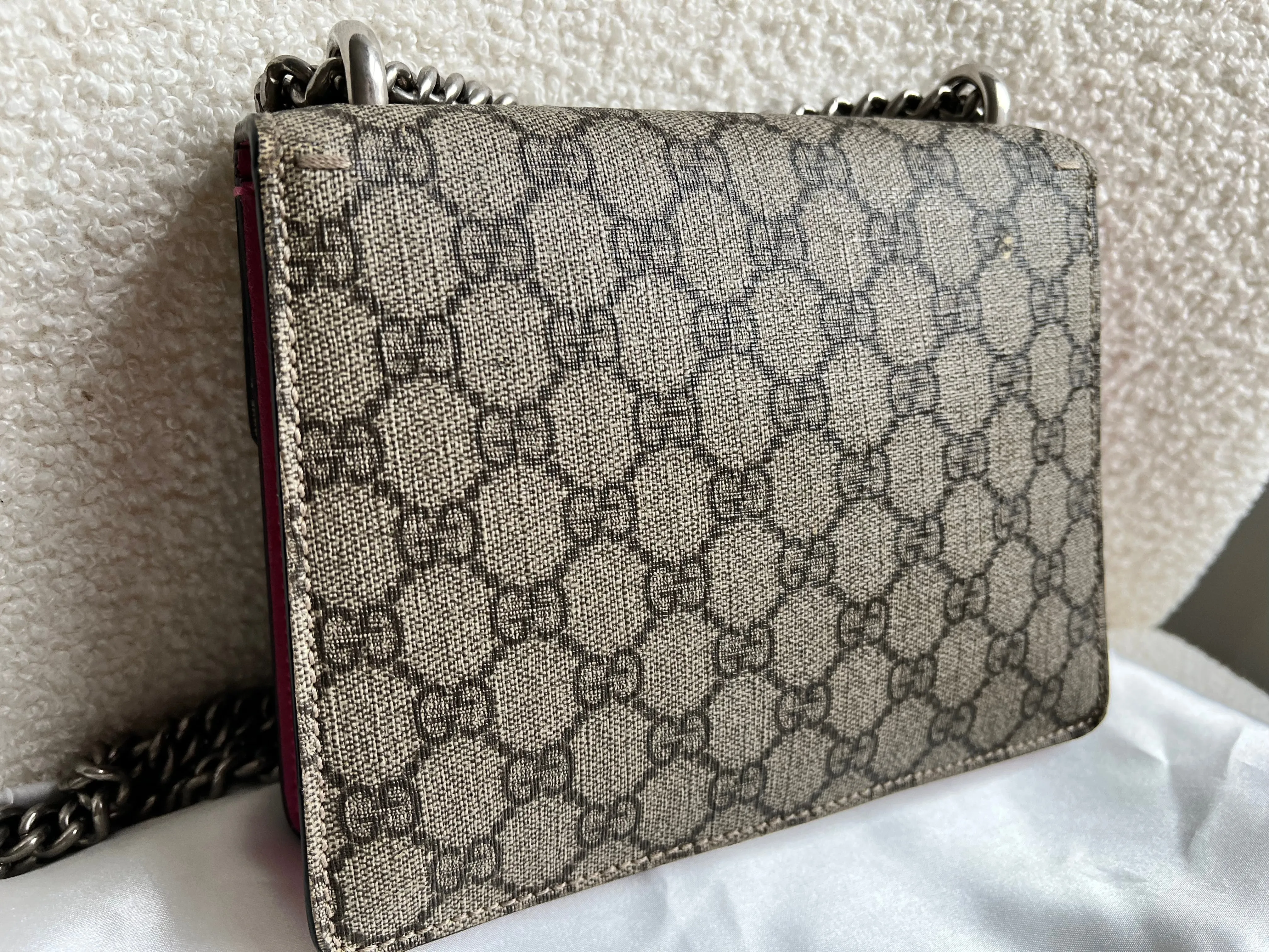 Gucci Dionysus GG Supreme Mini Shoulder Bag (RRP £1,700)