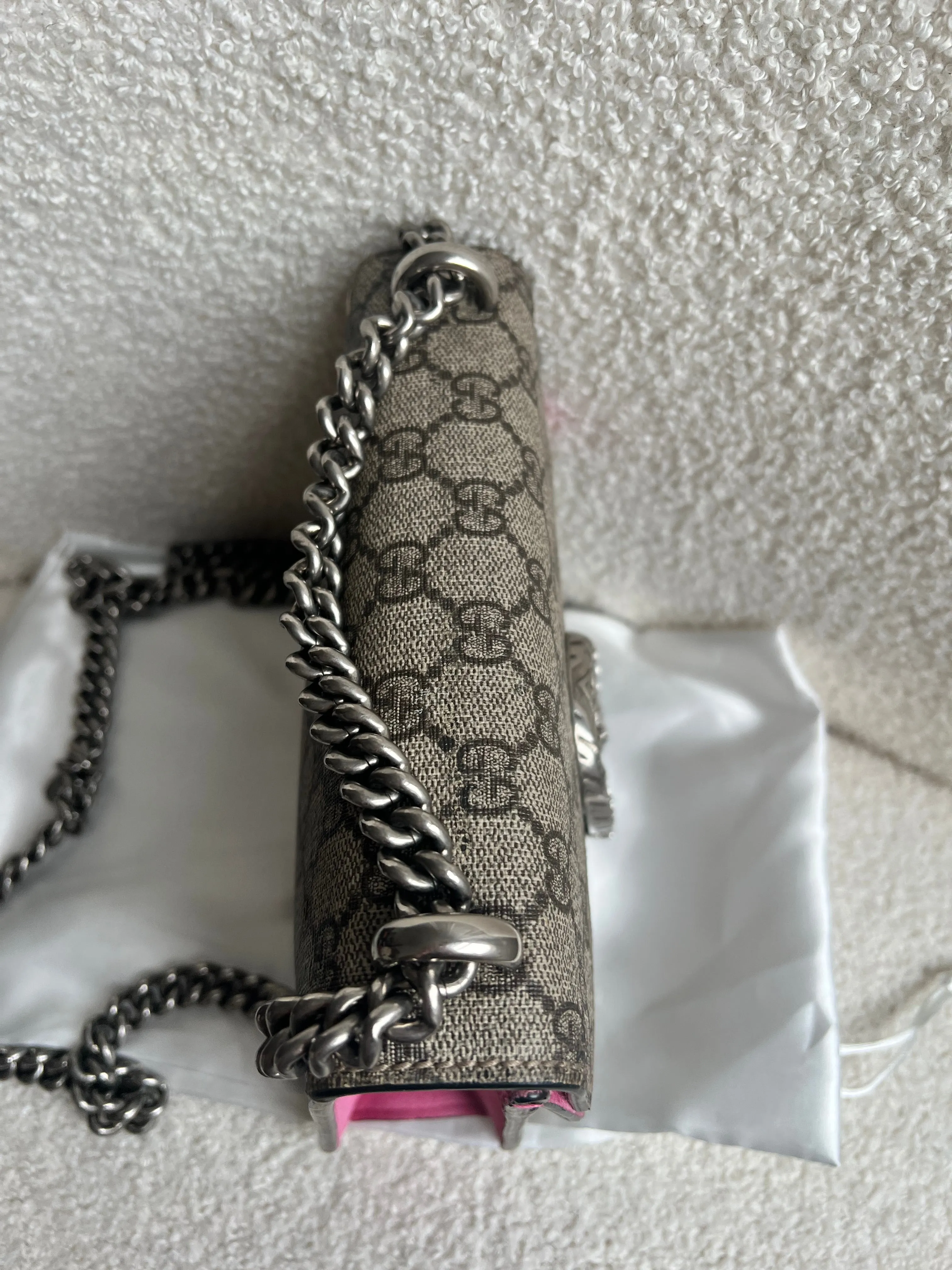 Gucci Dionysus GG Supreme Mini Shoulder Bag (RRP £1,700)