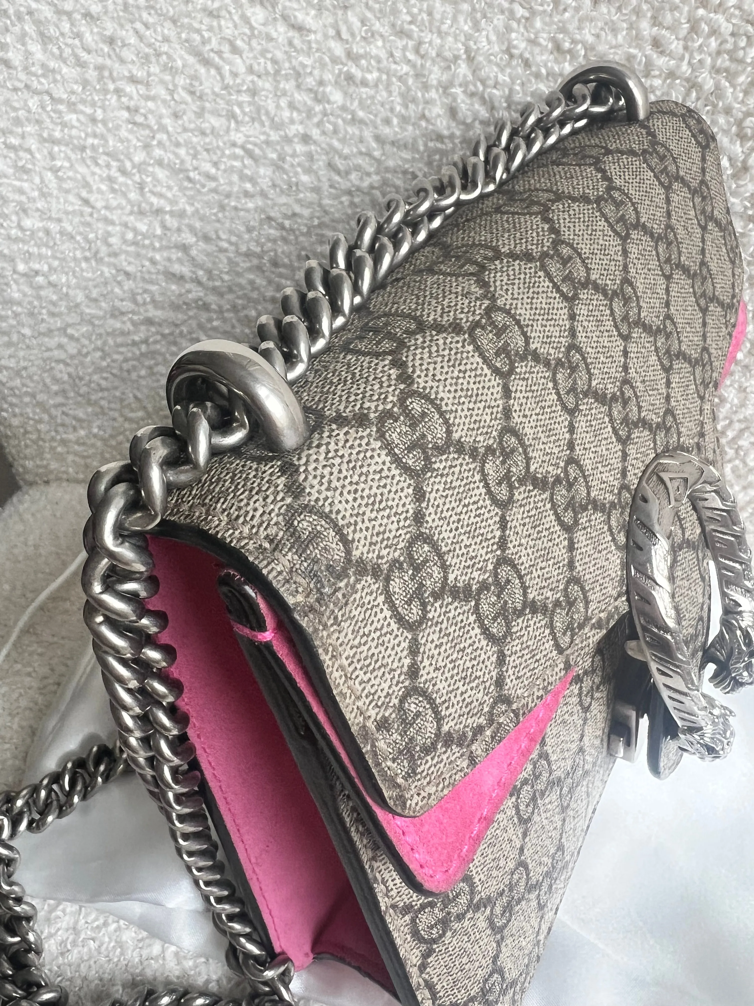 Gucci Dionysus GG Supreme Mini Shoulder Bag (RRP £1,700)