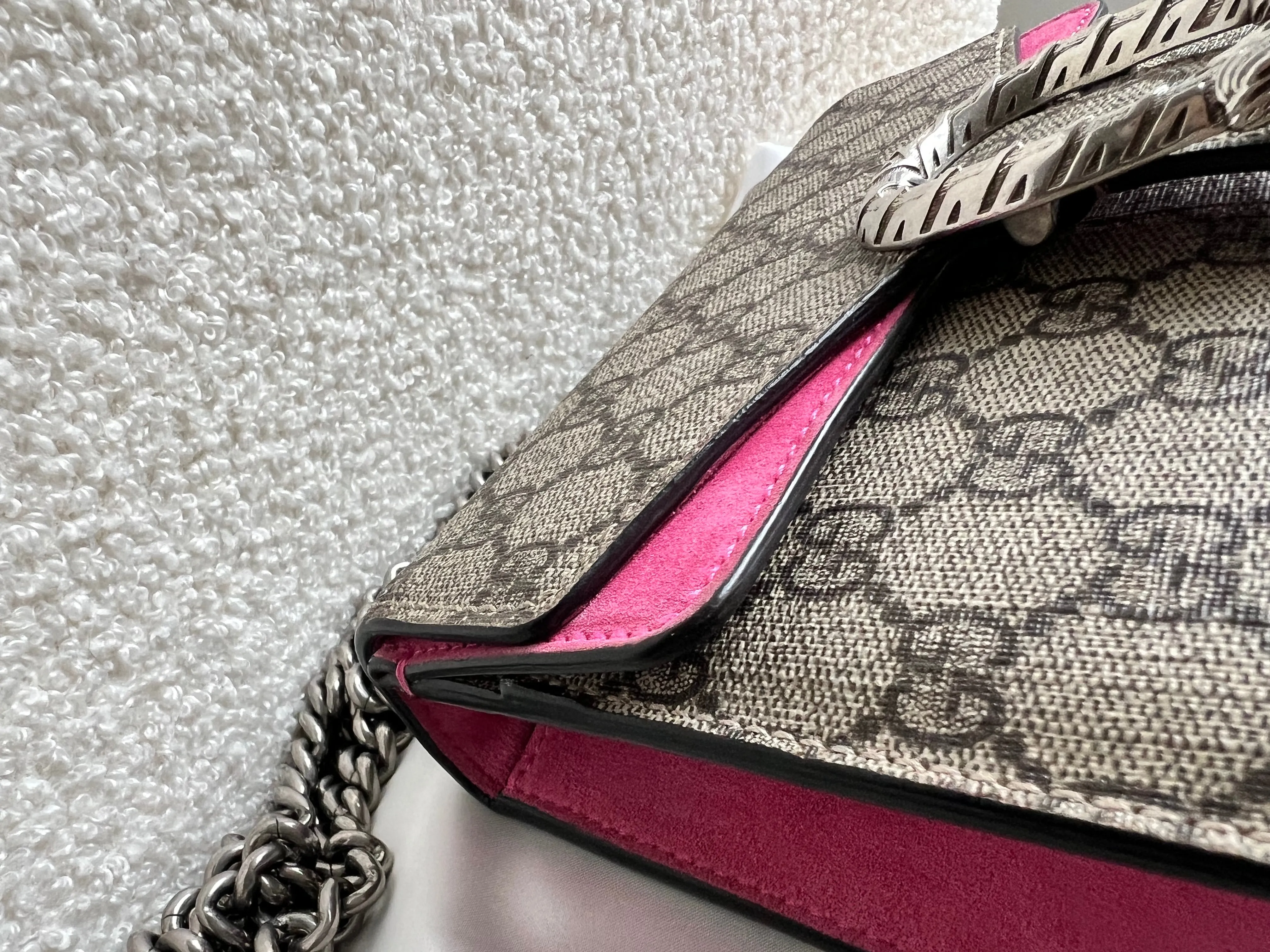 Gucci Dionysus GG Supreme Mini Shoulder Bag (RRP £1,700)
