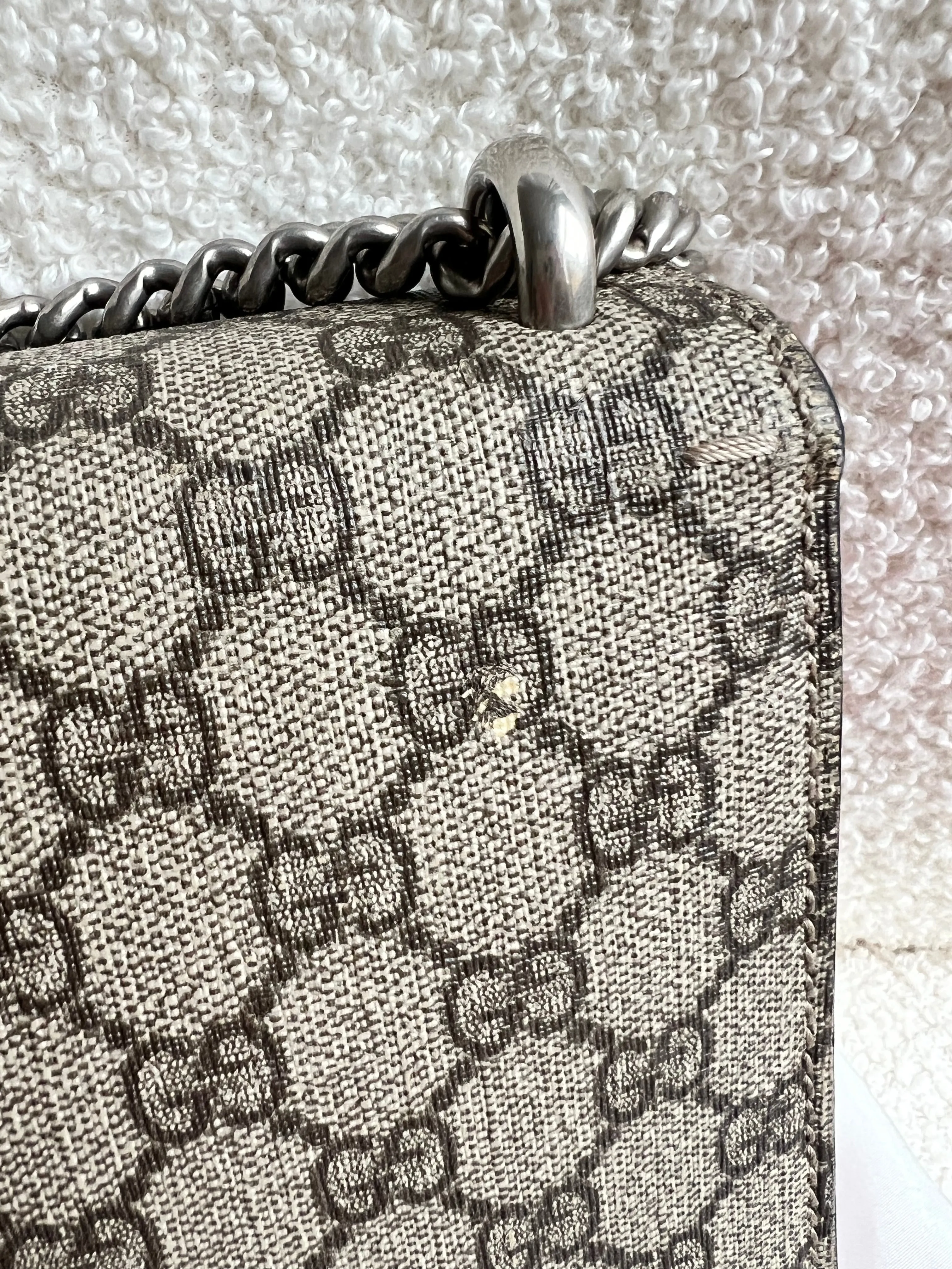 Gucci Dionysus GG Supreme Mini Shoulder Bag (RRP £1,700)