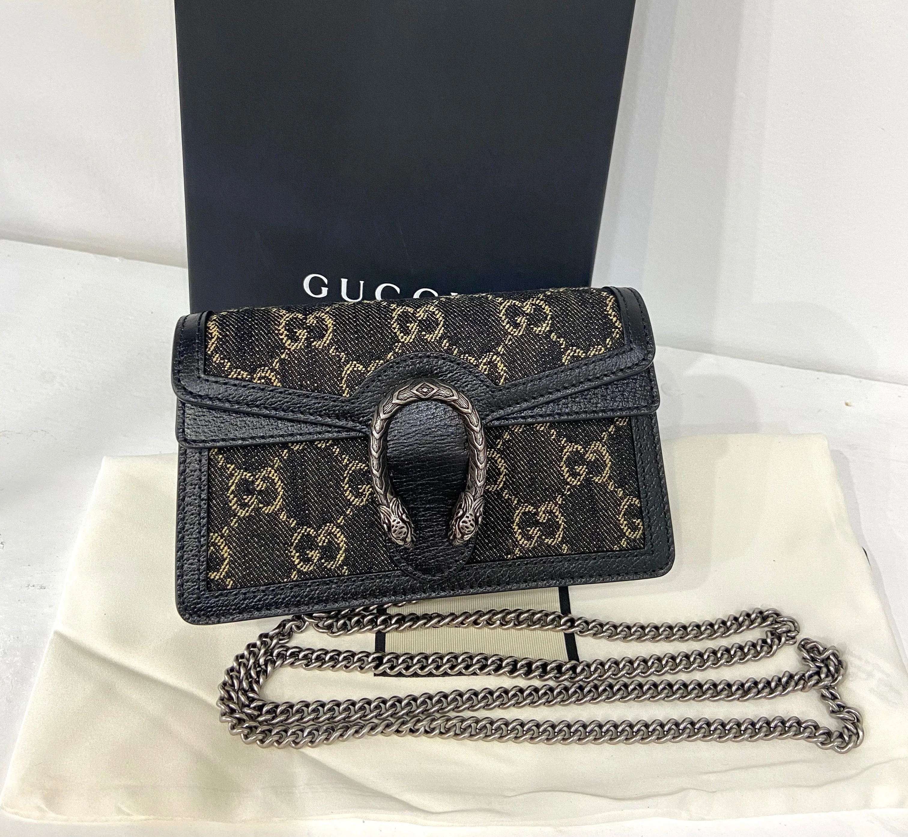 GUCCI GG MONOGRAM MINI DIONYSUS SHOULDER BAG