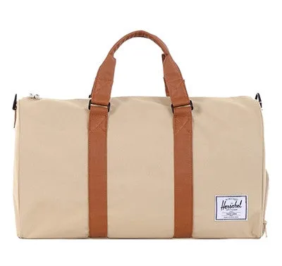 Herschel Supply Novel Duffel Bag - Khaki & Tan