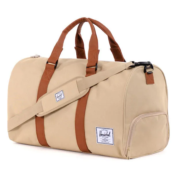 Herschel Supply Novel Duffel Bag - Khaki & Tan