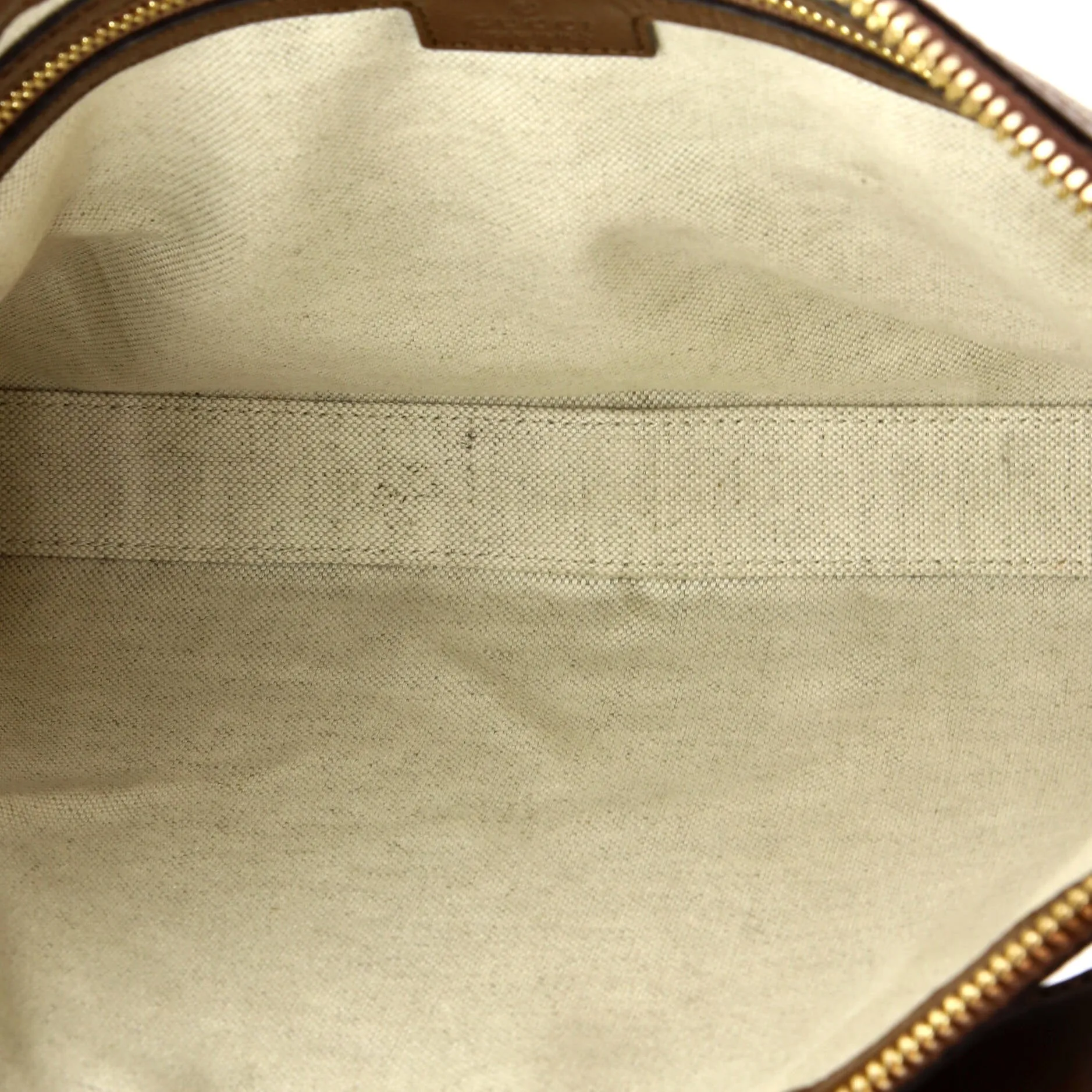 Interlocking G Patch Wristlet Messenger Bag GG Coated Canvas Small