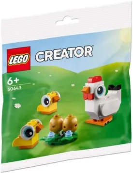 Lego Creator Easter Chickens 30643 Polybag, Multicolor
