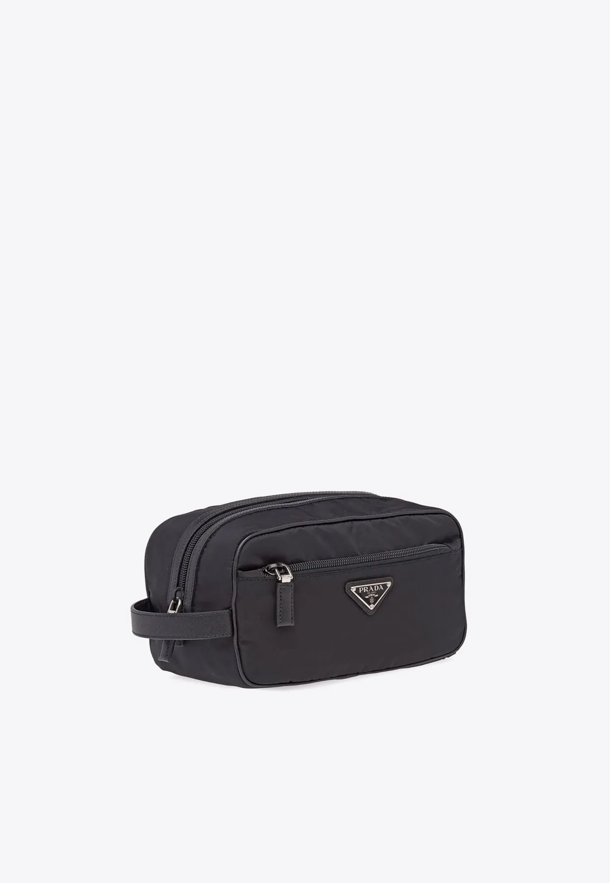Logo Plaque Vanity Pouch