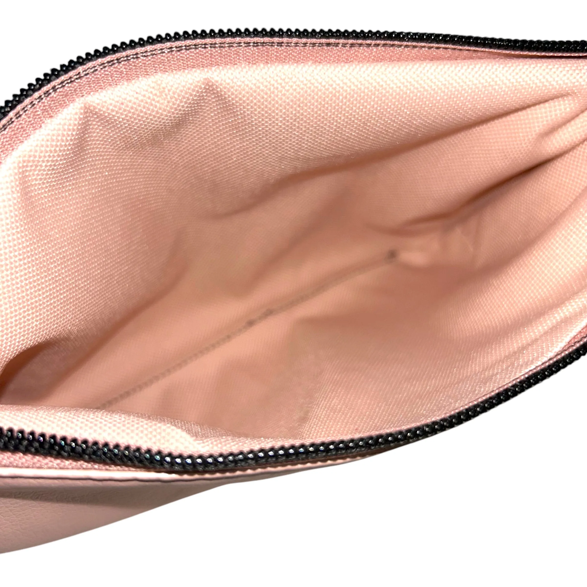 Metallic Light Pink Handcrafted Wristlet