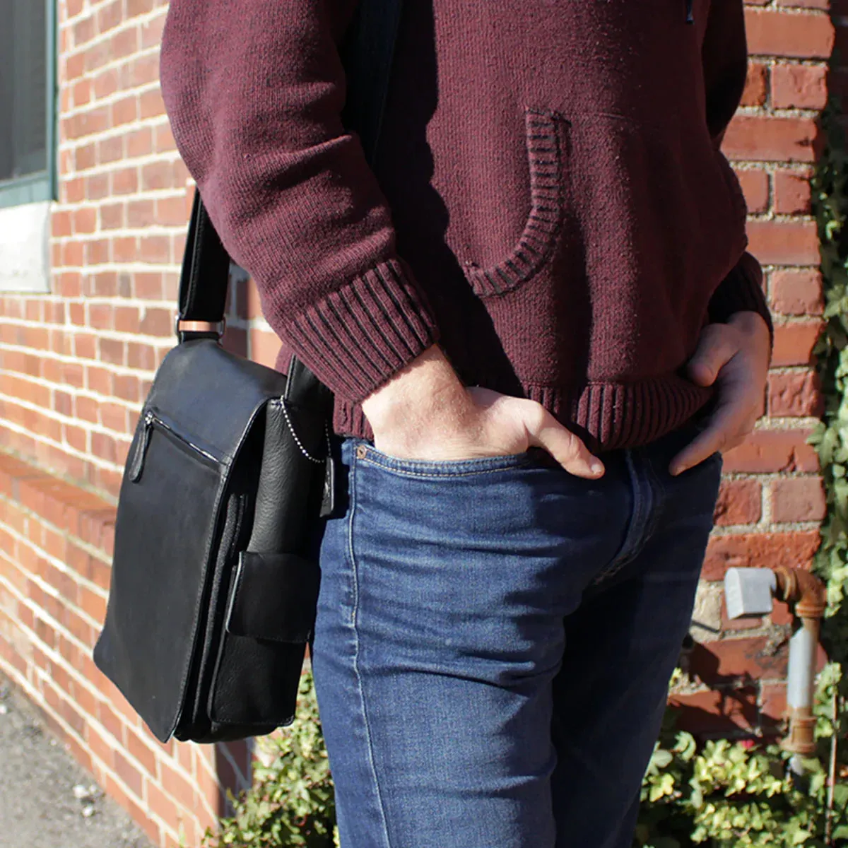 Osgoode Marley Medium Vertical Messenger Bag