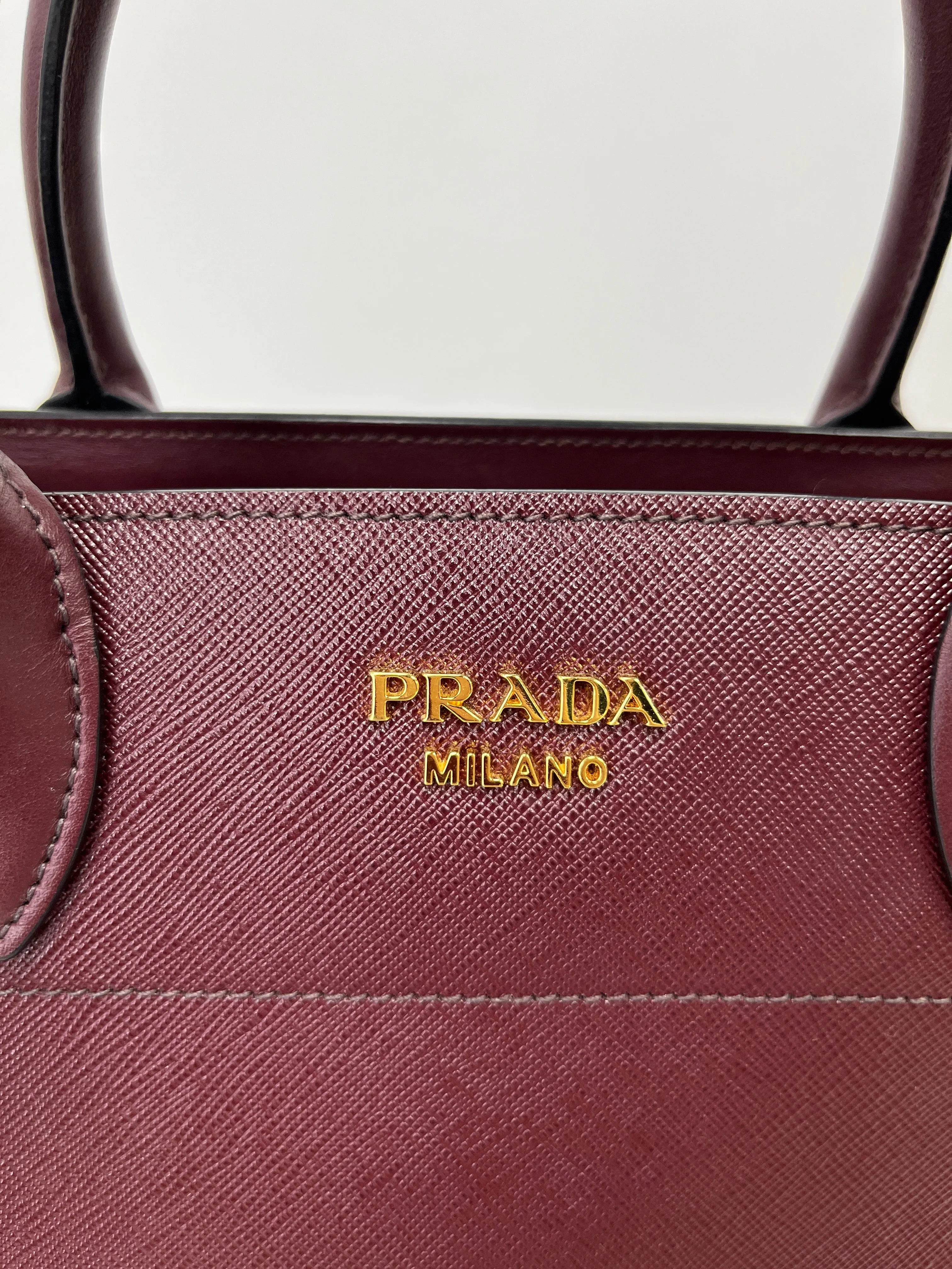 Prada Bibliotheque Saffiano Tote