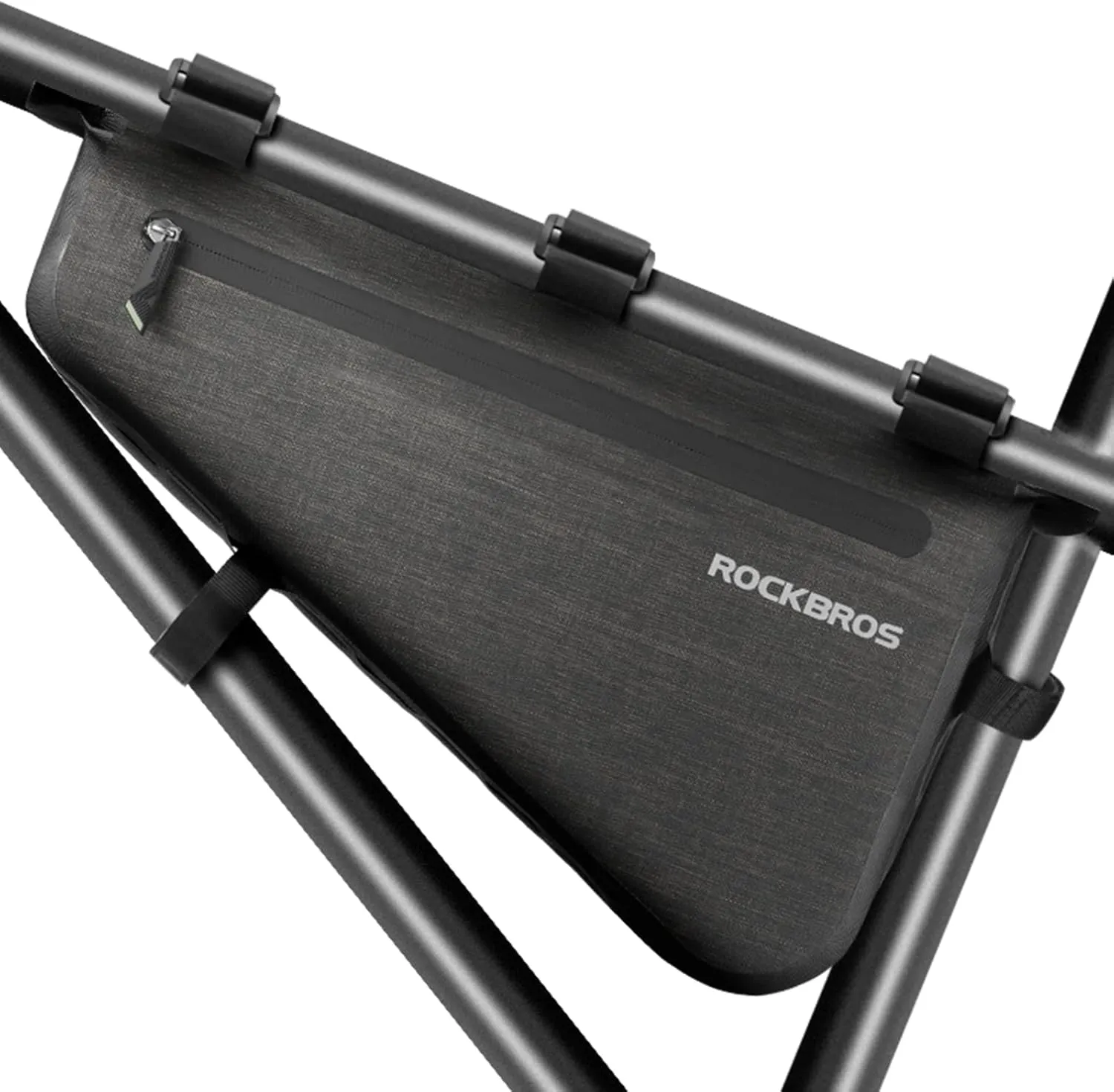 ROCKBROS 8L Bike Bicycle Frame Bag Waterproof Bikepacking Bike Bag Triangle Frame Bag Large Bike Storage Bag Under Frame 8L