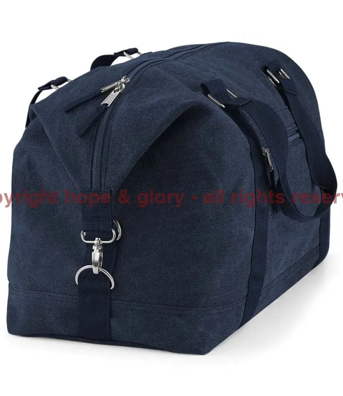 ROYAL AIR FORCE RAF UNITS Vintage Canvas Satchel