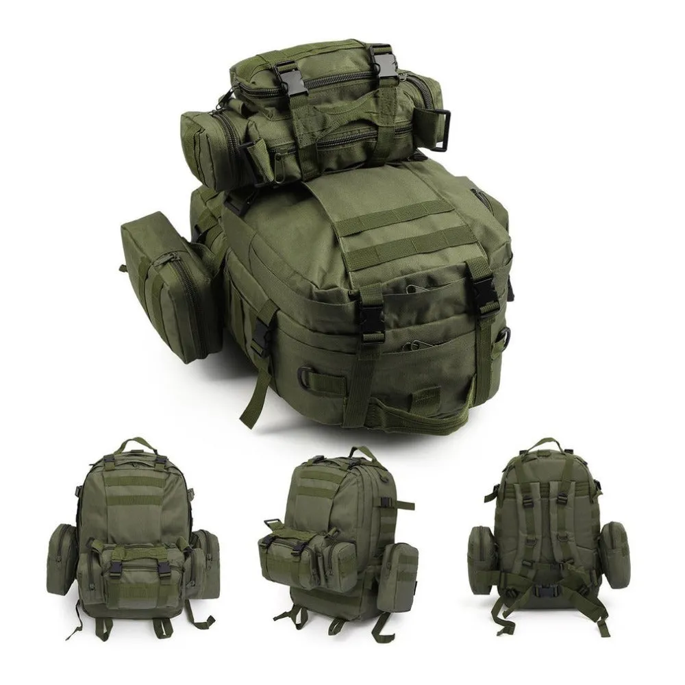 Sidiou Group Outdoor Backpack Military Tactical Backpack Sports Bag Waterproof  Backpack For Travel
