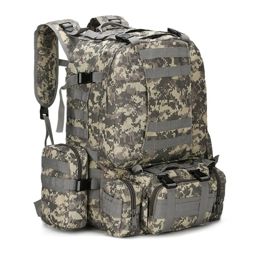 Sidiou Group Outdoor Backpack Military Tactical Backpack Sports Bag Waterproof  Backpack For Travel