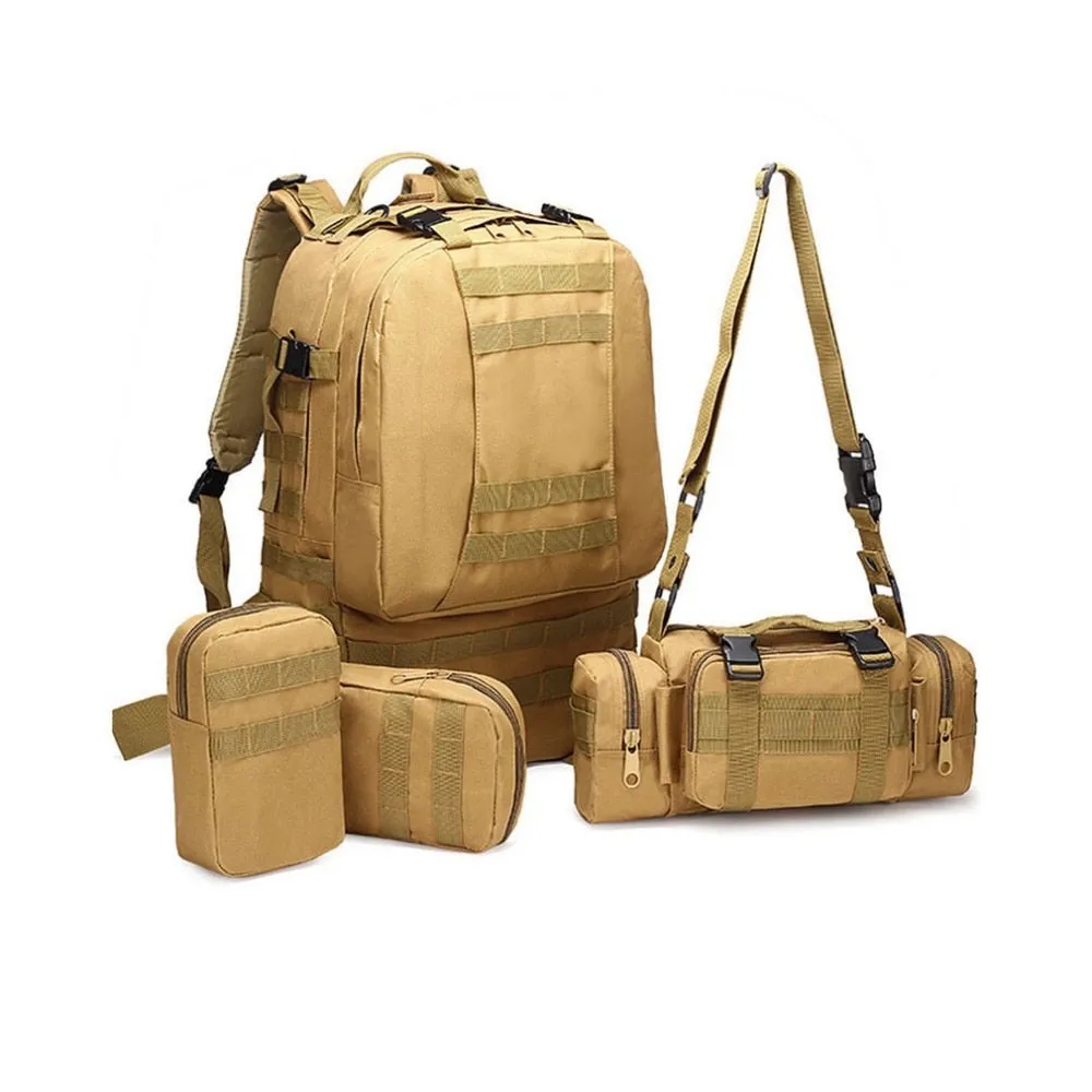 Sidiou Group Outdoor Backpack Military Tactical Backpack Sports Bag Waterproof  Backpack For Travel