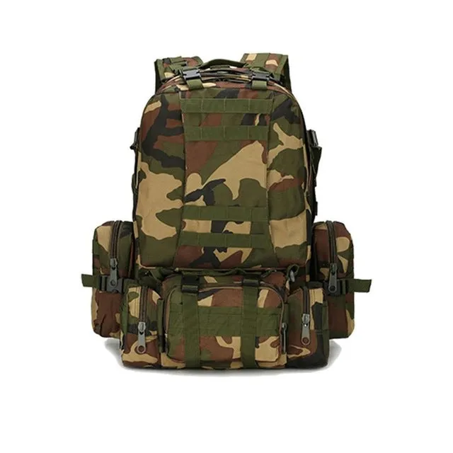 Sidiou Group Outdoor Backpack Military Tactical Backpack Sports Bag Waterproof  Backpack For Travel
